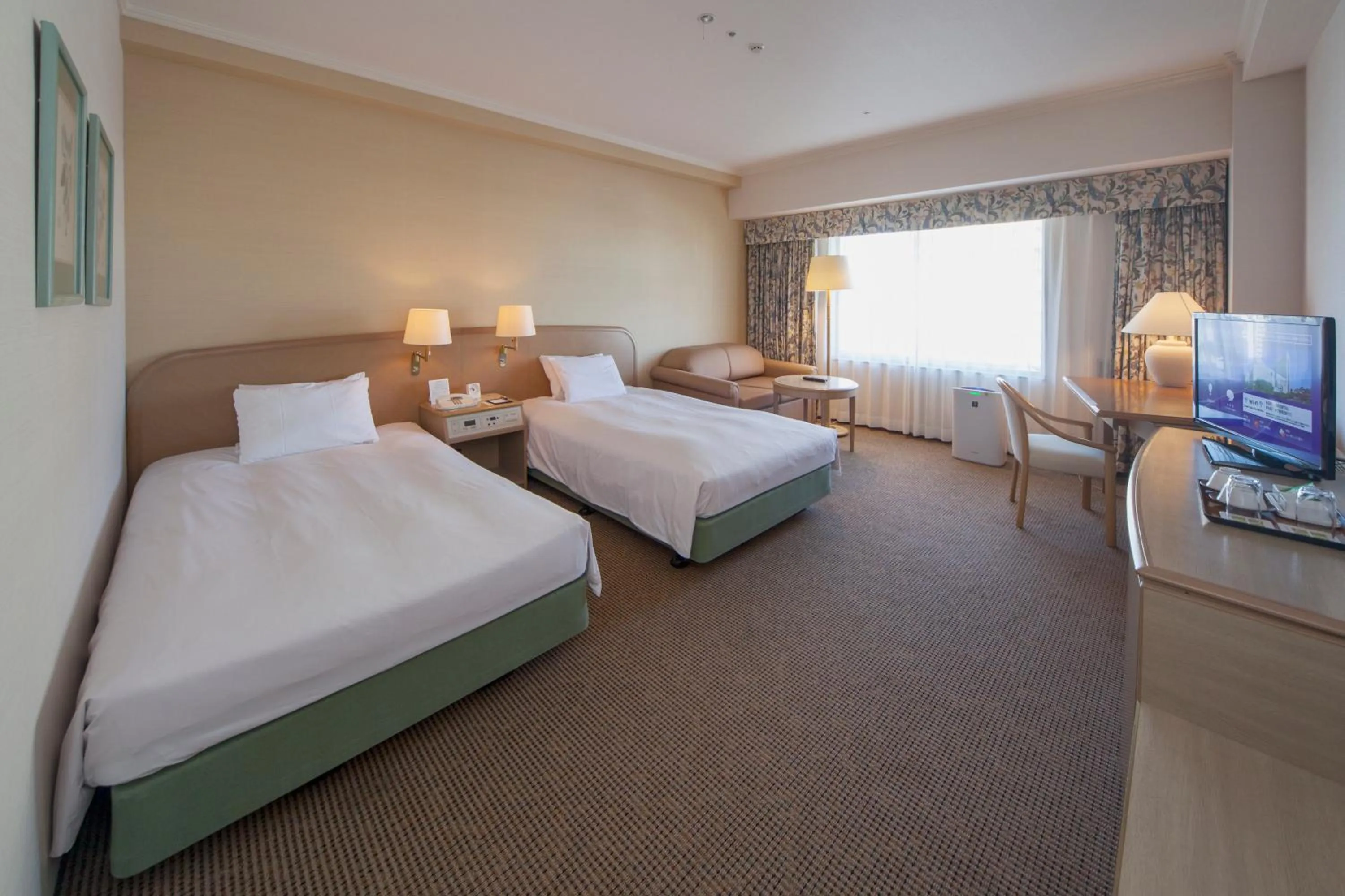 Standard Twin Room for Single Use - single occupancy - Smoking in Kobe Seishin Oriental Hotel