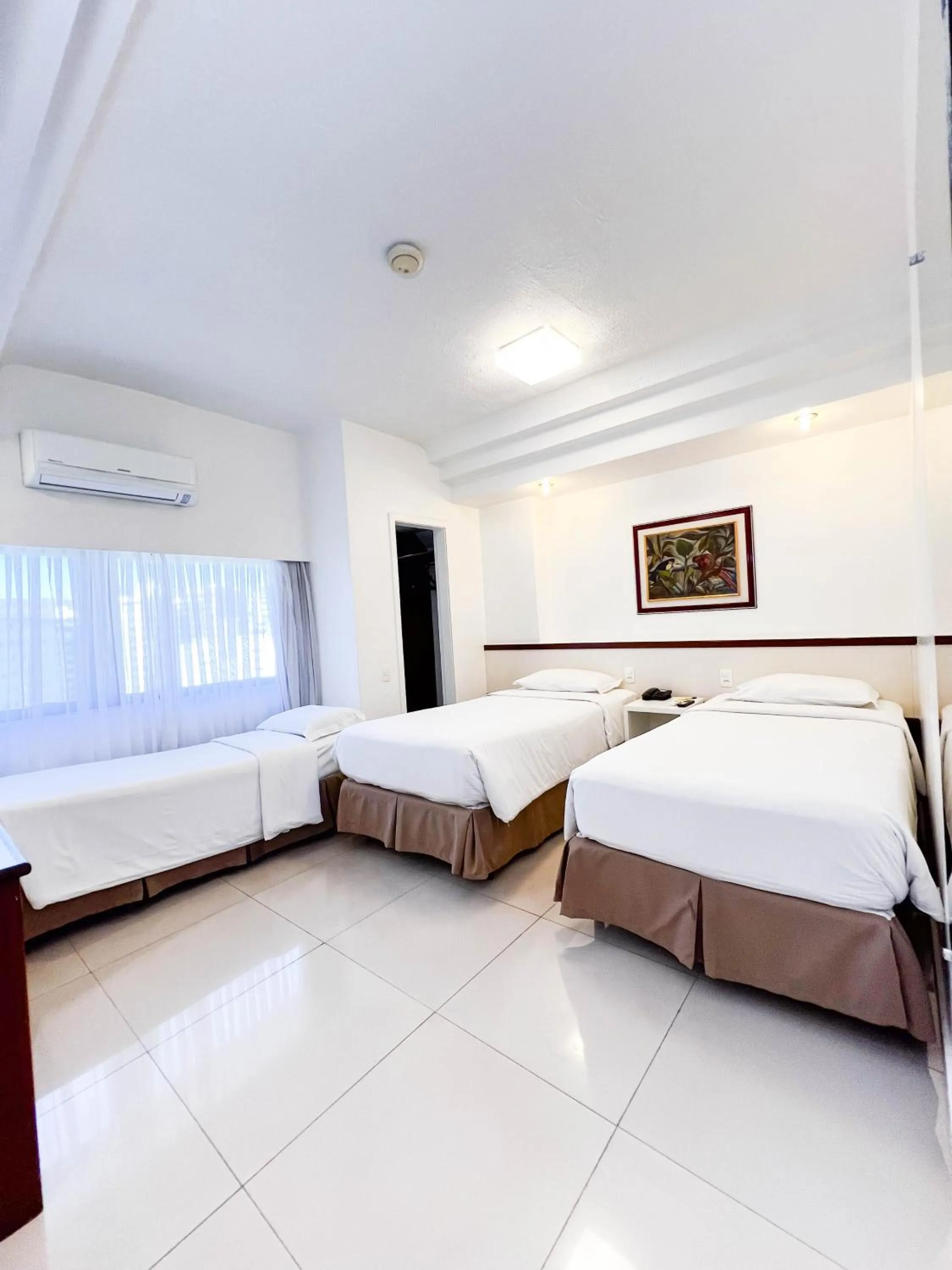 Triple Room with Bathroom in Royal Center Hotel Lourdes