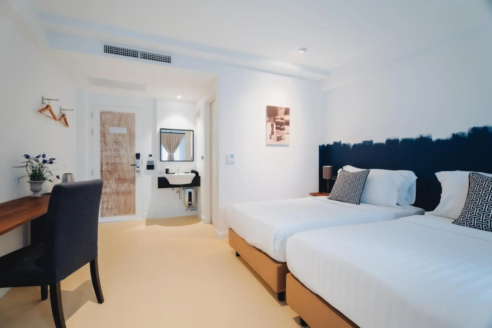 Deluxe Twin Room in Xinlor House - Phuket Old Town