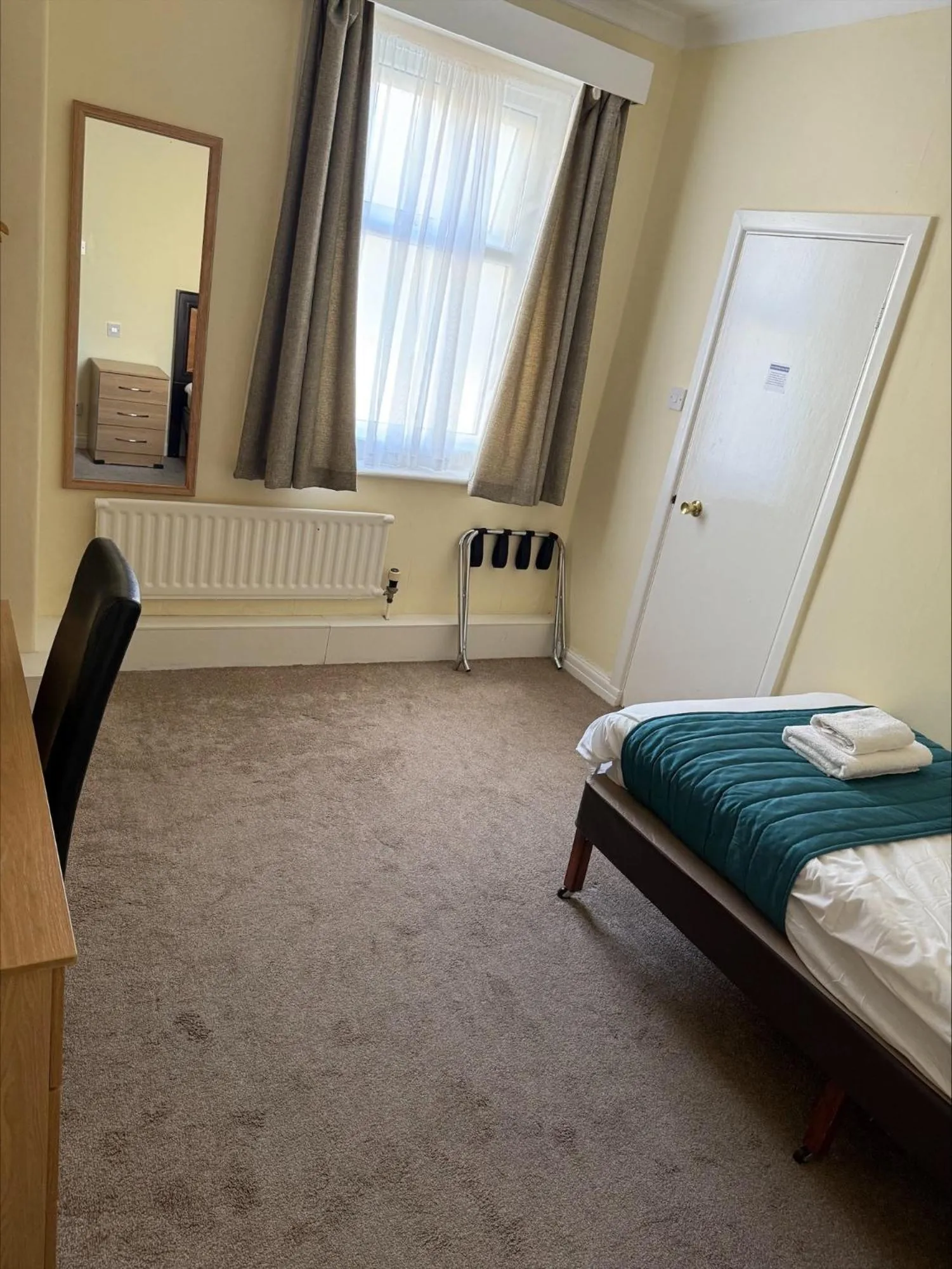 Single Room in The Savoy Hotel