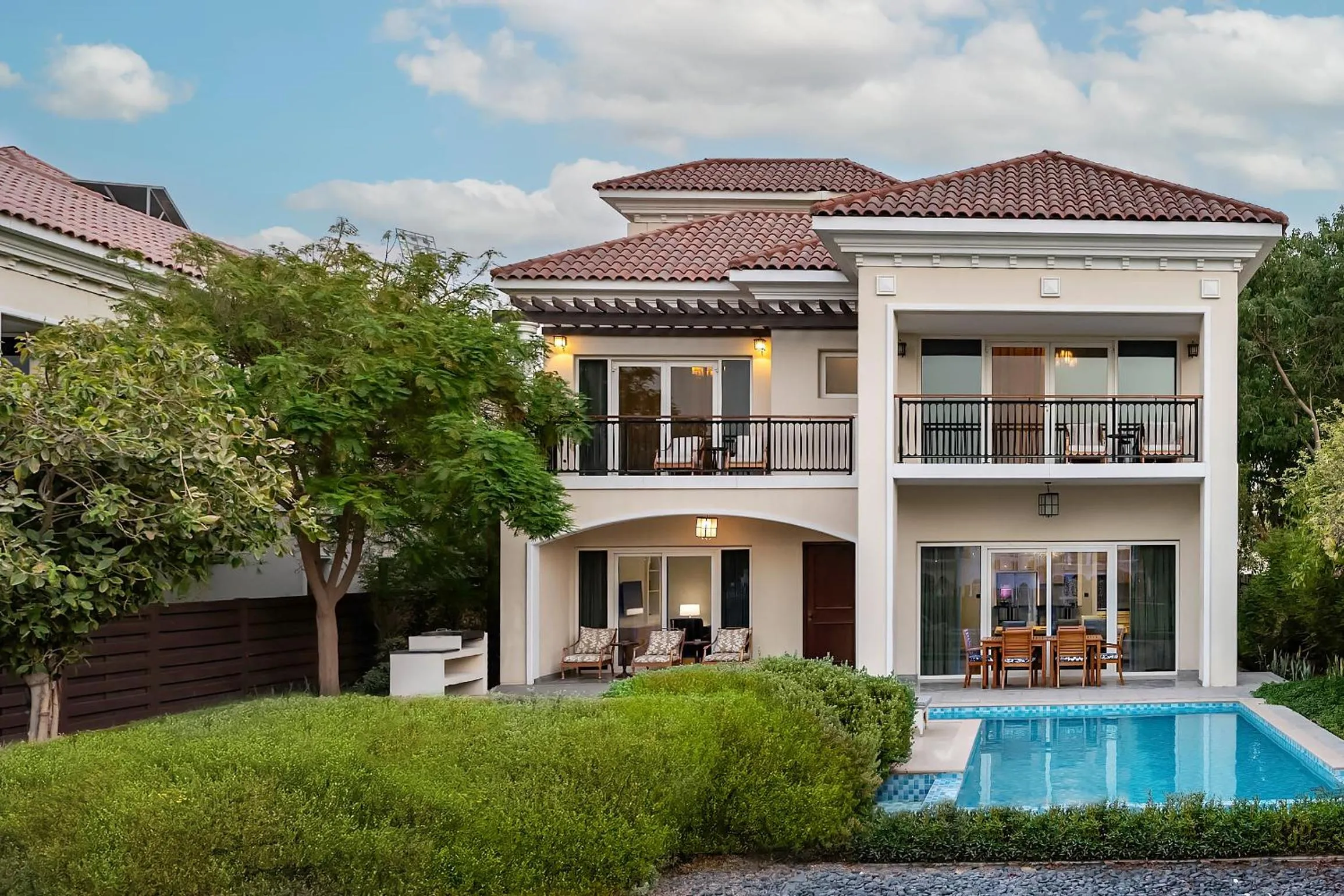 Four-Bedroom Villa with Polo View & Private Pool in Al Habtoor Polo Resort