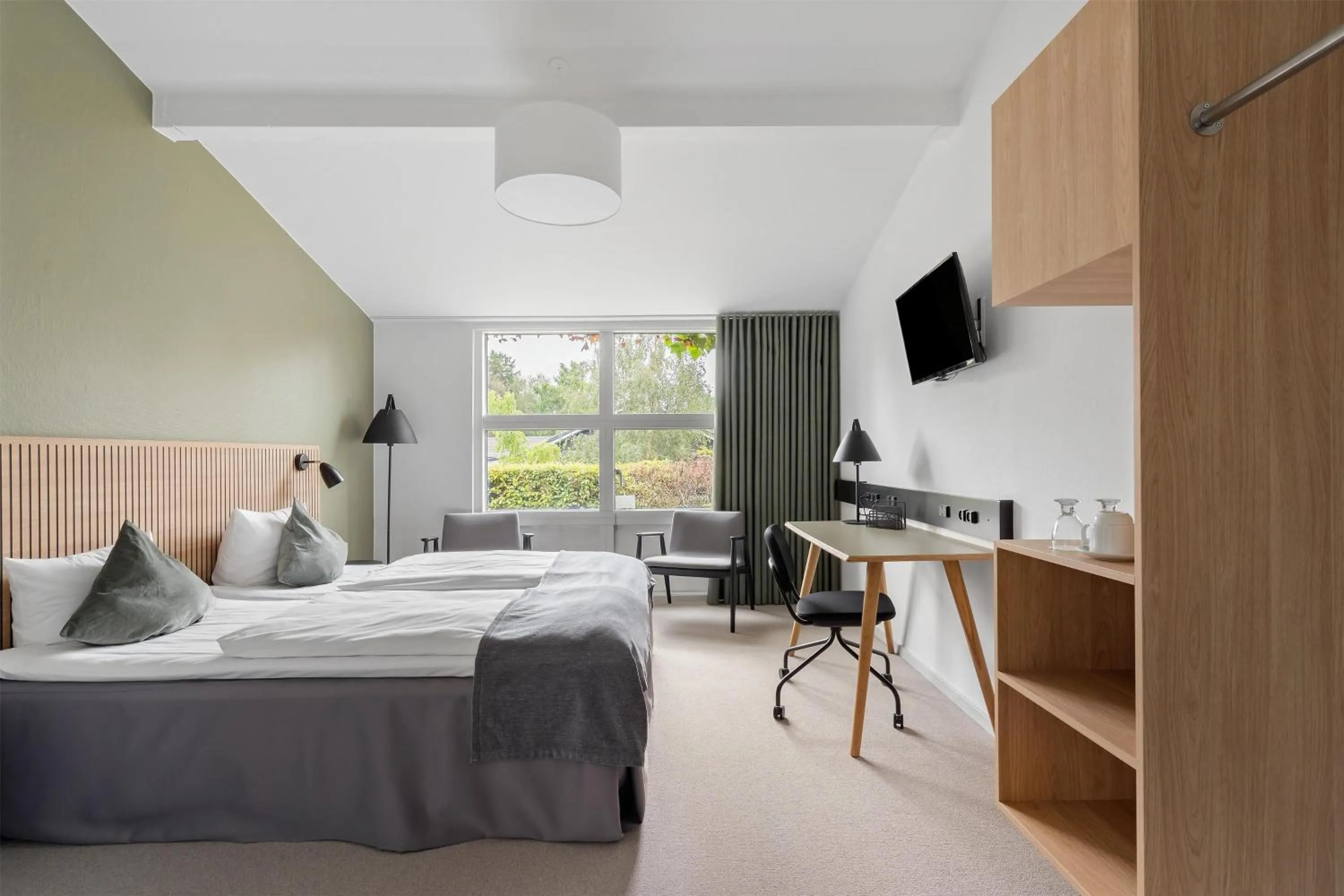 Standard Double Room with Walk-In Shower and Terrace - Disability Access/Non-Smoking in Best Western Hotel Hillerød