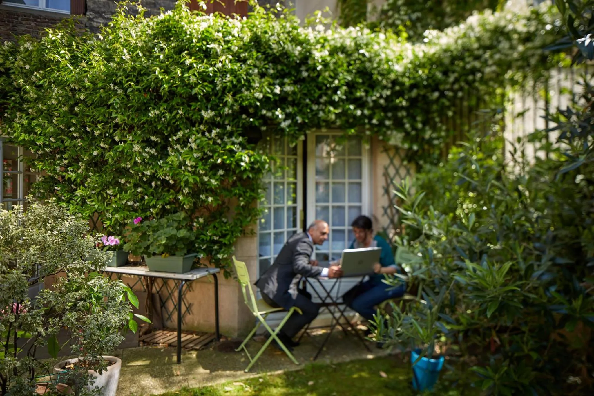 Two Adjacent Double Rooms  in Le Vert Galant - Auberge Etchegorry