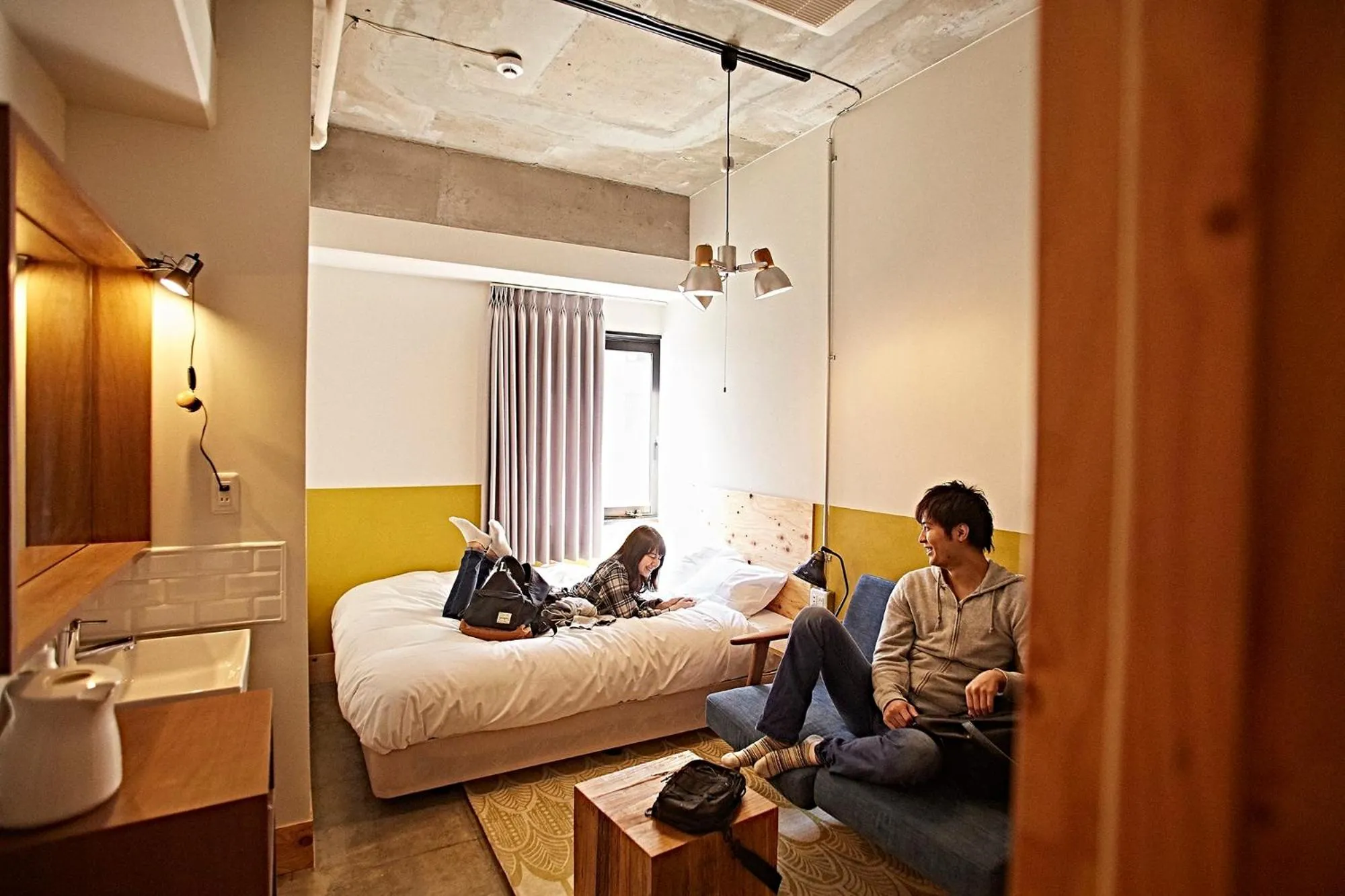 Double Room with Shared Bathroom in Wise Owl Hostels Shibuya
