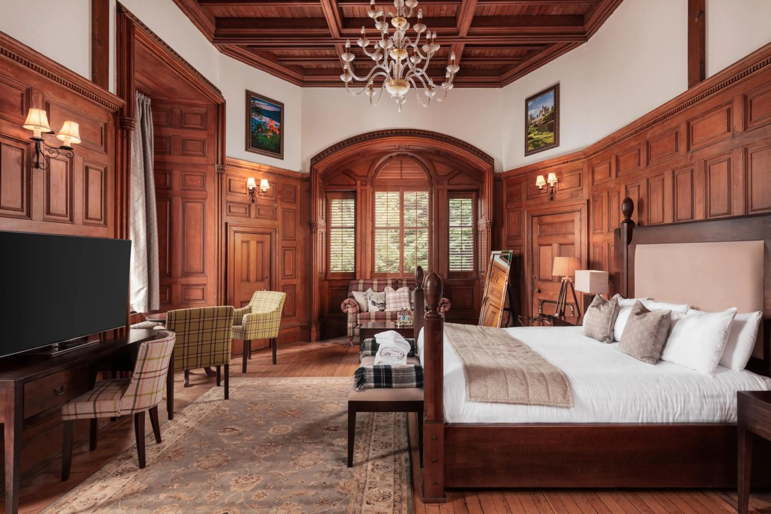 Superior King Suite in Tulloch Castle Hotel ‘A Bespoke Hotel’