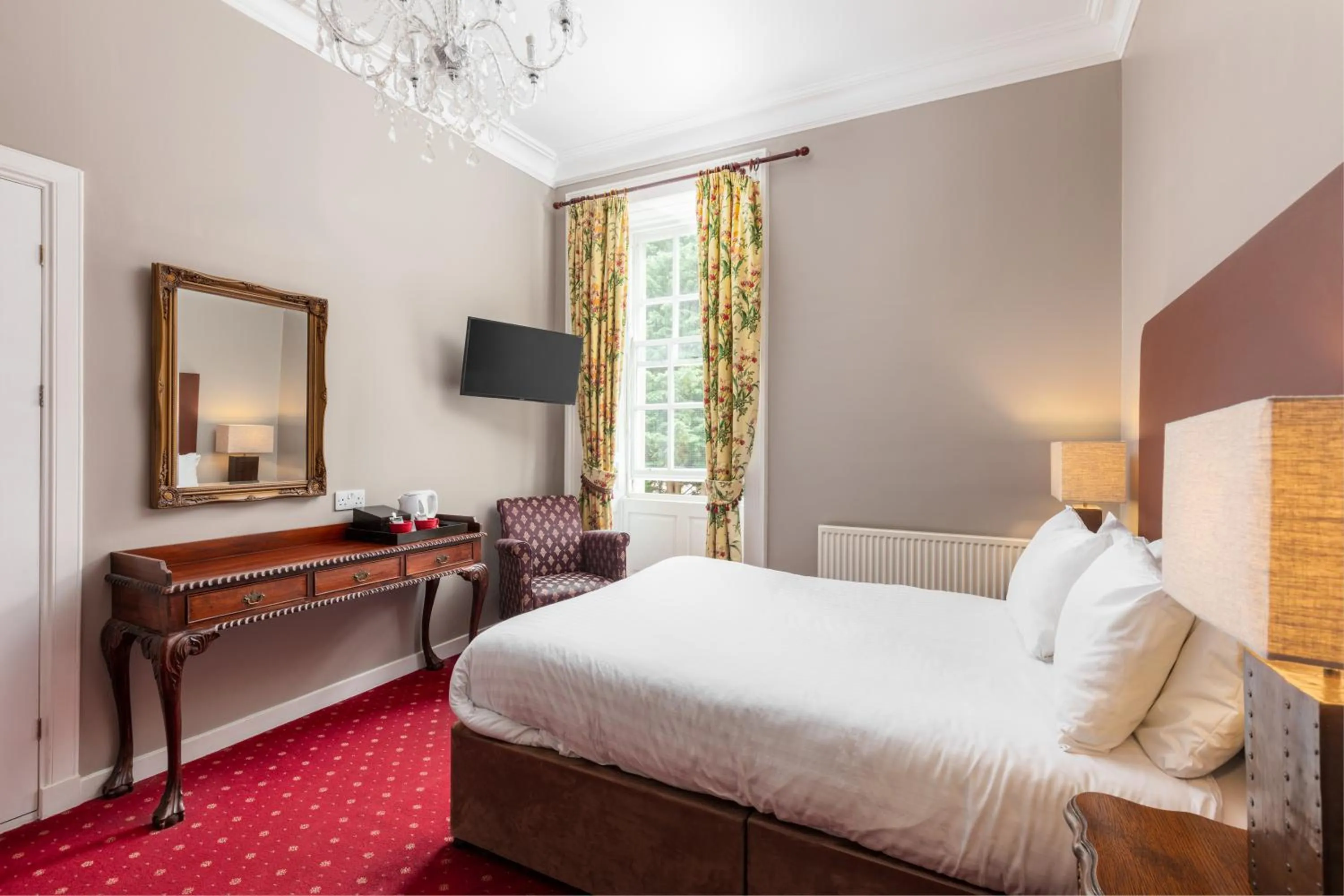 Double Room in Tulloch Castle Hotel ‘A Bespoke Hotel’