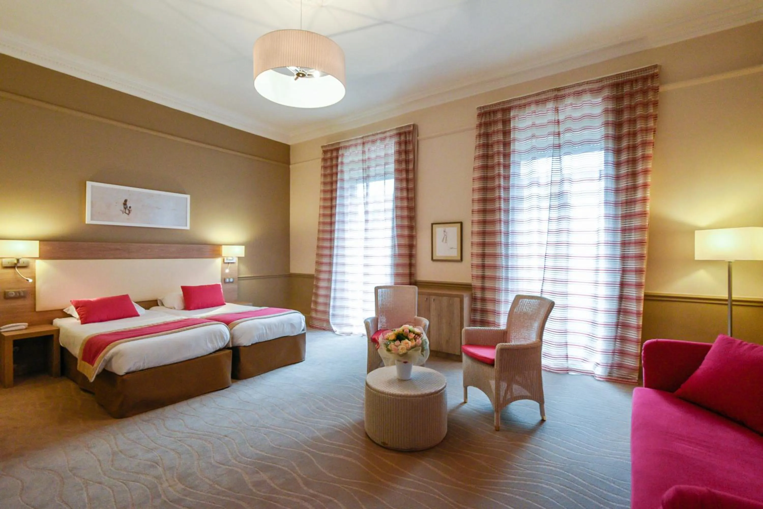 Privilege Double Room Sea View in Hôtel Vacances Bleues Royal Westminster