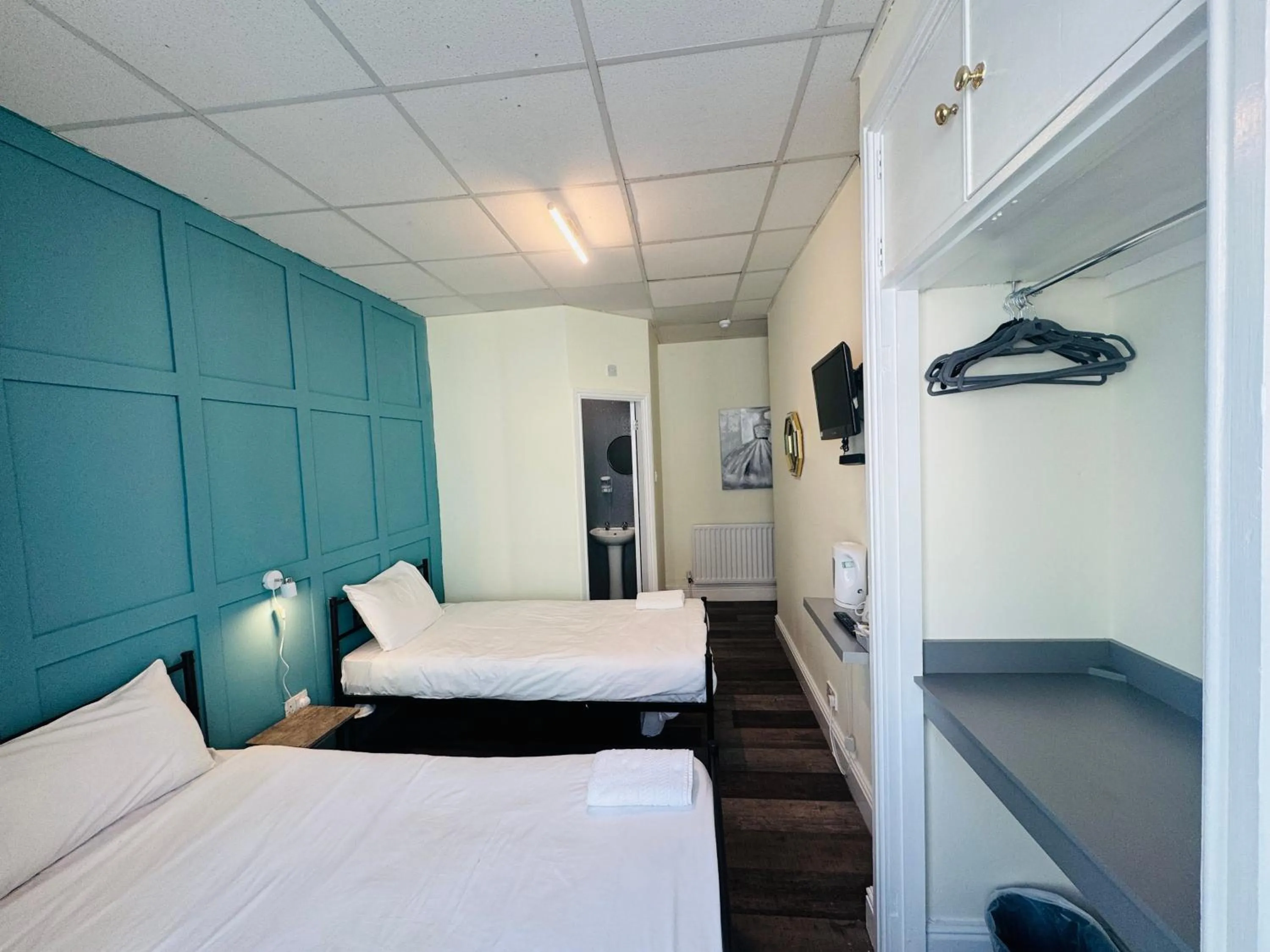 Twin Room in Calypso hotel Blackpool