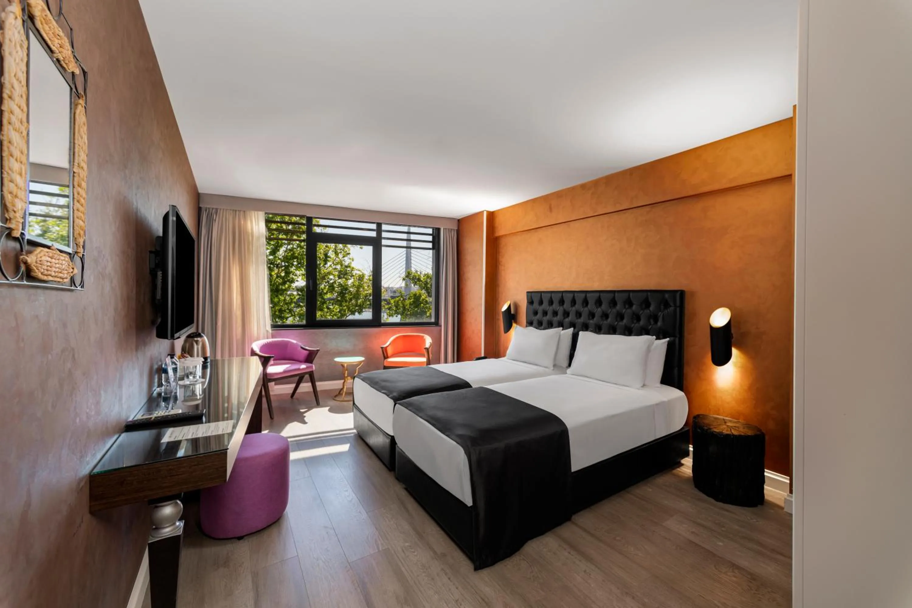 Deluxe Double Room with City View - single occupancy in Istanbul Golden City Hotel