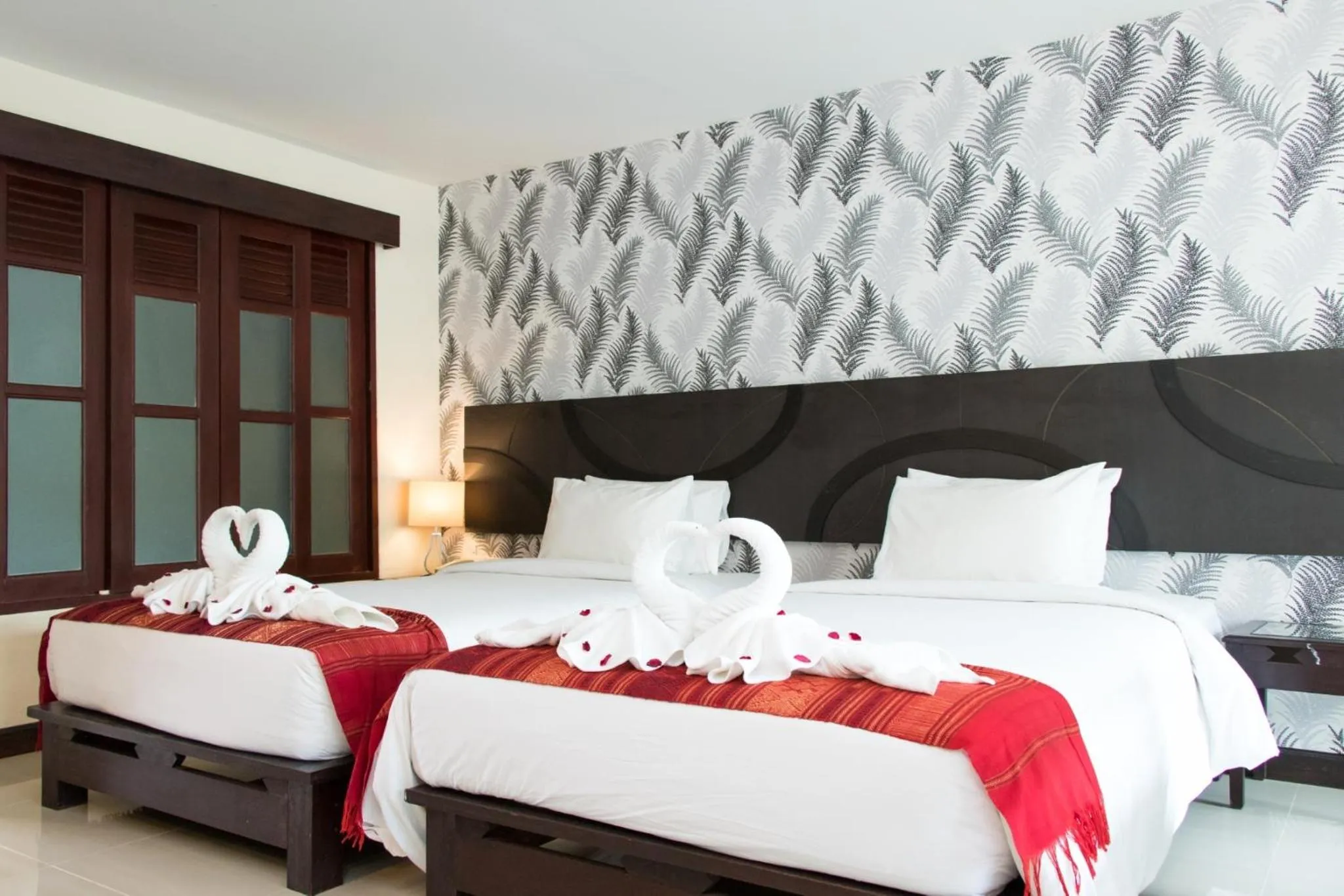 Deluxe Twin Room in Pattawia Resort & Spa, Pranburi