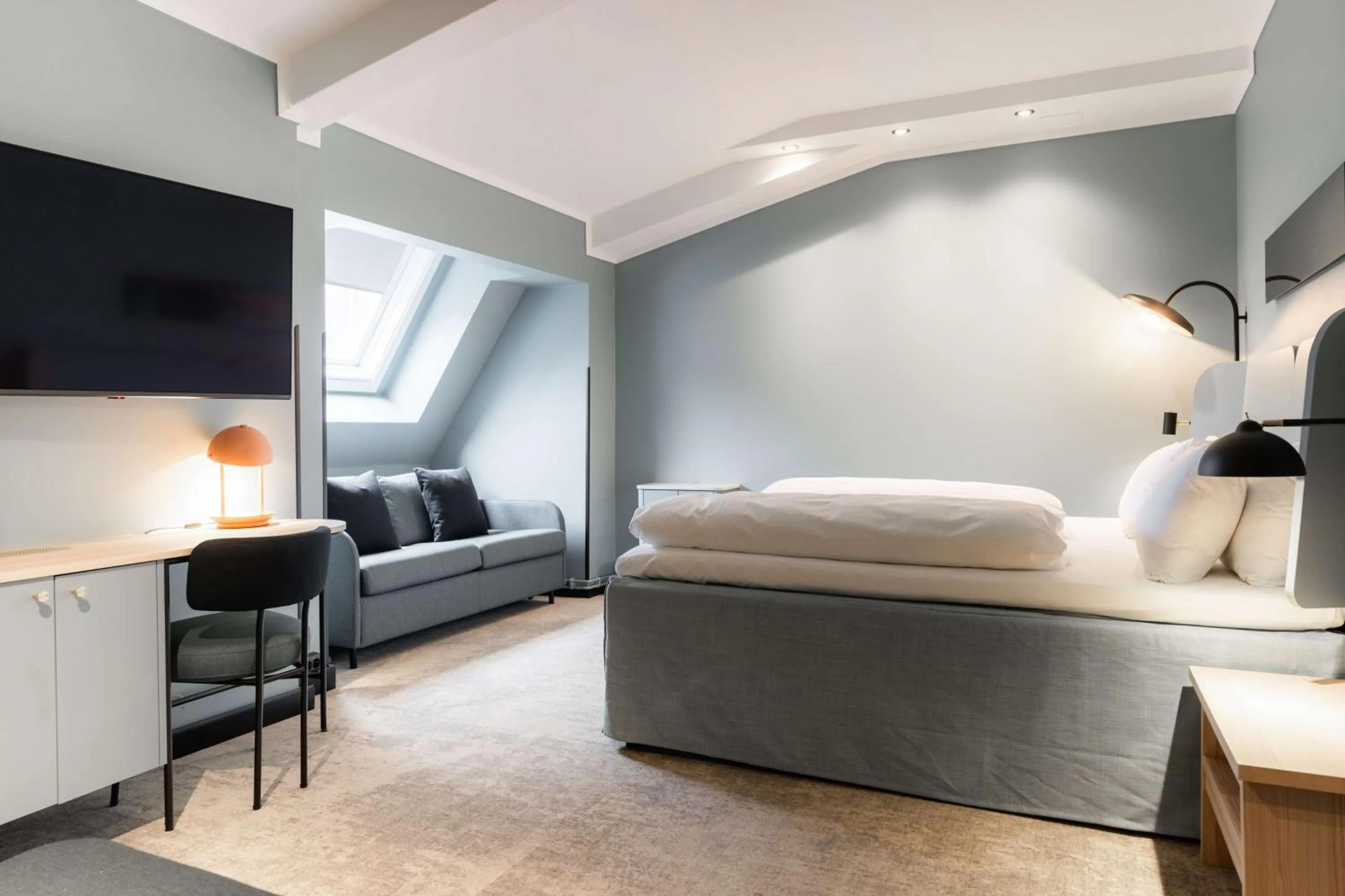 Superior King Room in Scandic Oslo City