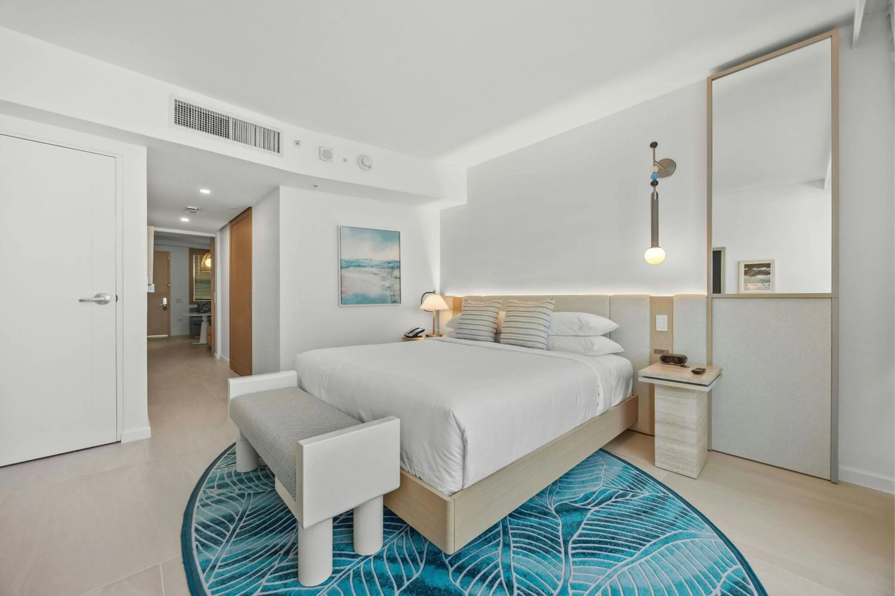 One-Bedroom Deluxe King Suite with Sofa Bed and City View in La Concha Resort, Puerto Rico, Autograph Collection