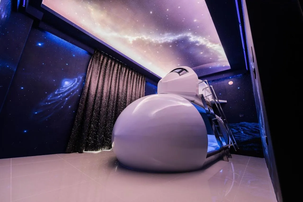 Mountain View Triple Room With Bathtub in Hi Kids B&B