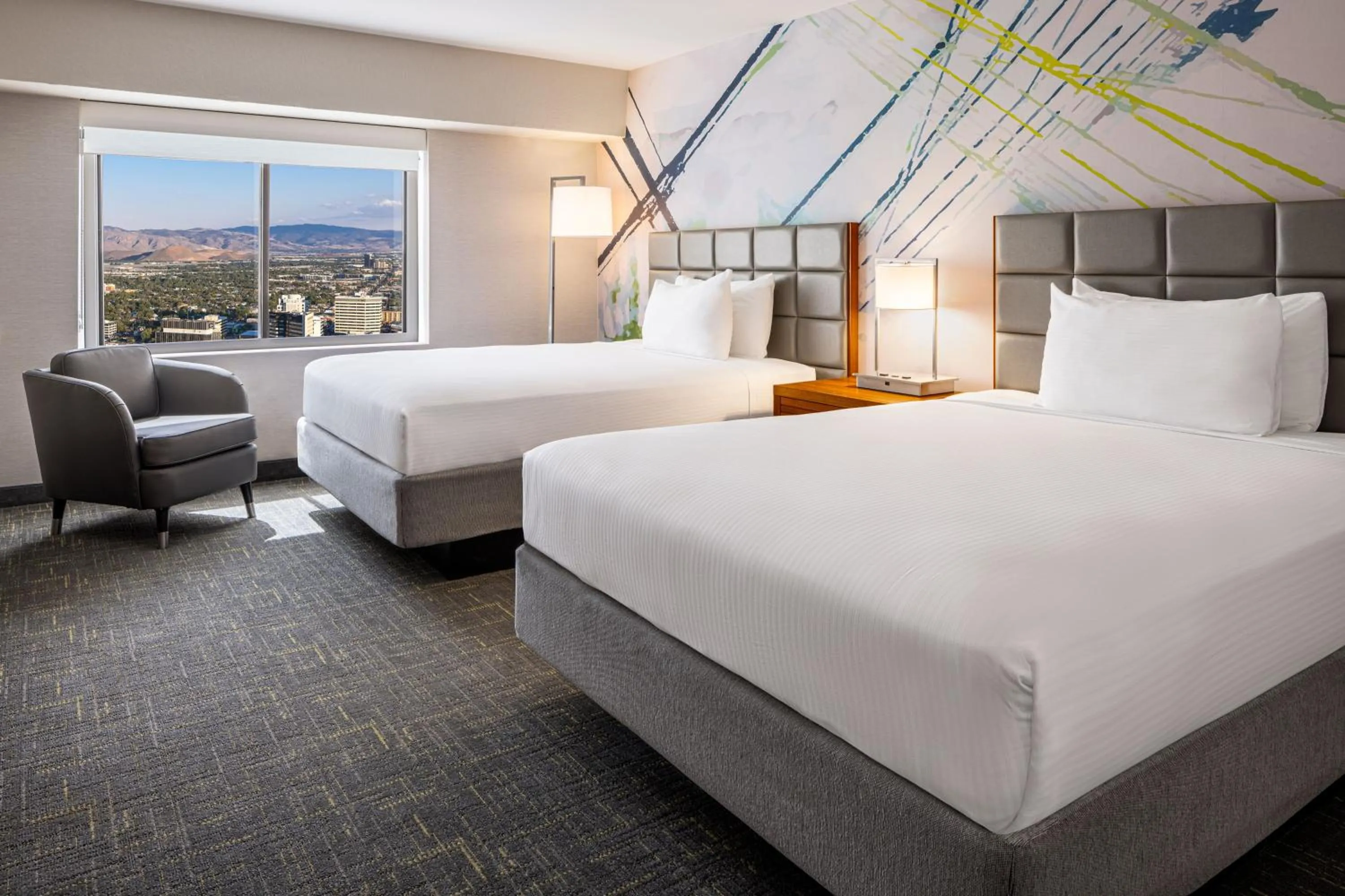 Deluxe Premium Room 2 Queen Non-Smoking in Circus Circus Reno Hotel Casino at THE ROW