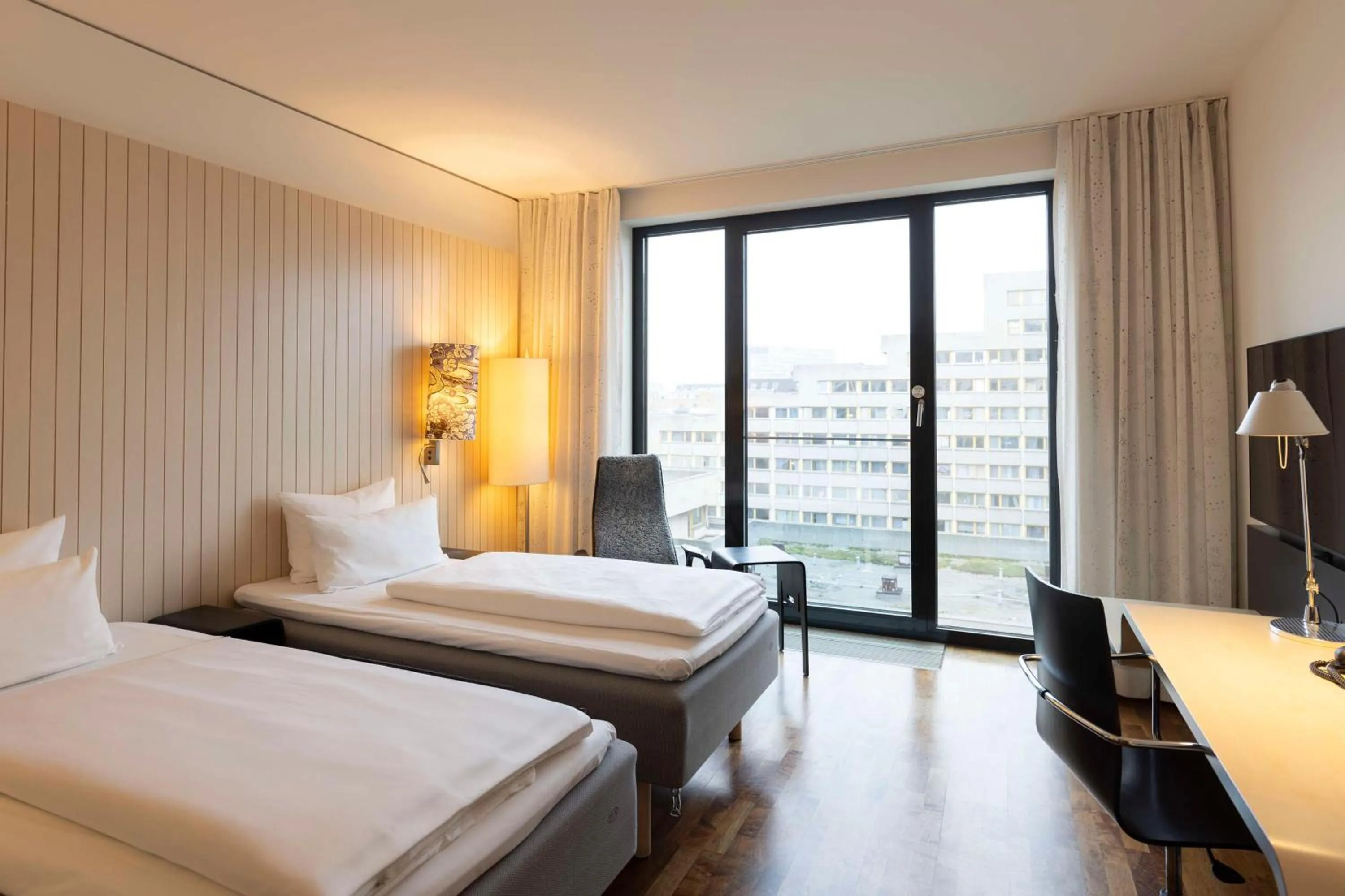 Twin Room in Scandic Berlin Potsdamer Platz