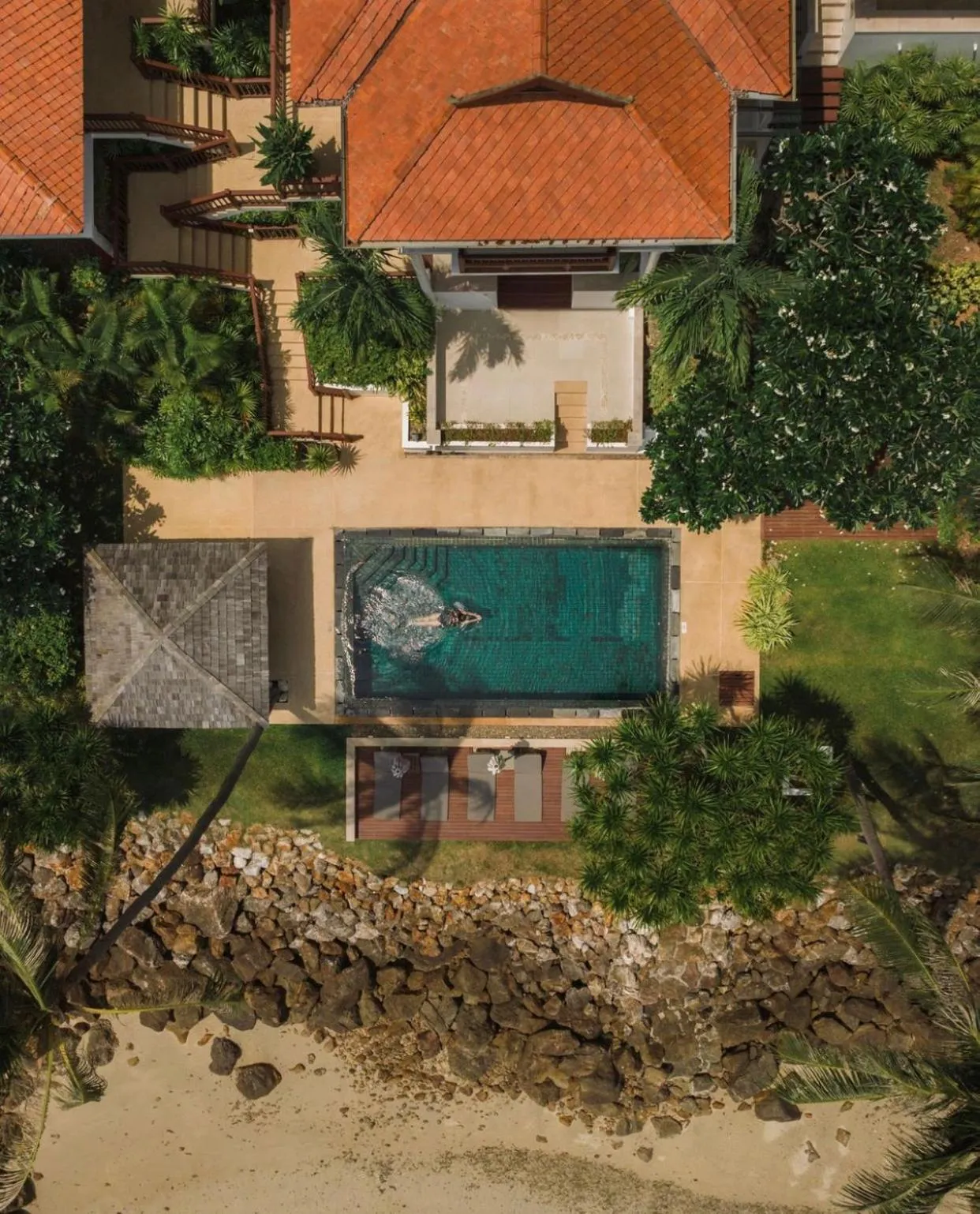 One Bedroom Oceanfront Pool Residence in Napasai Samui