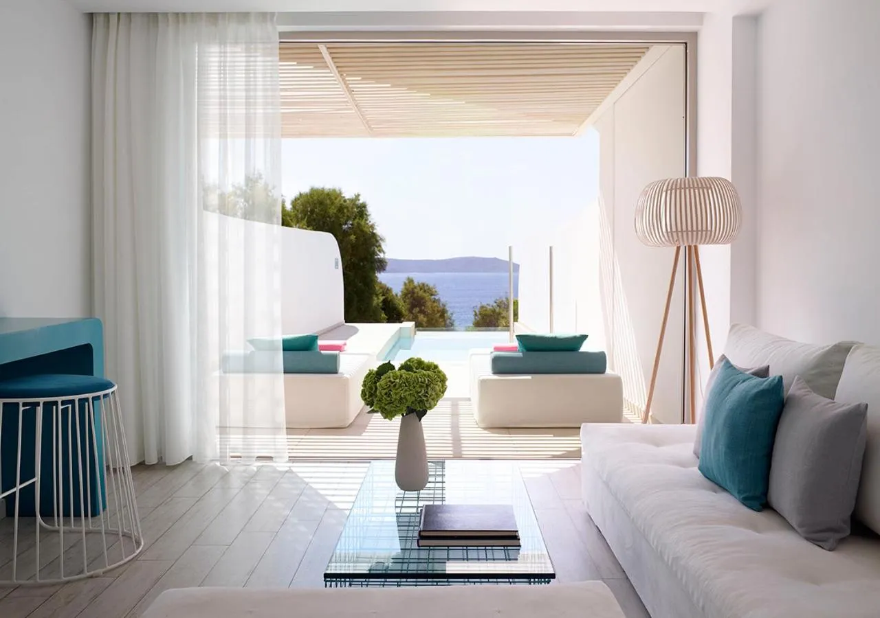 Suite Sea Front with Private Pool in Proteas Blu Resort