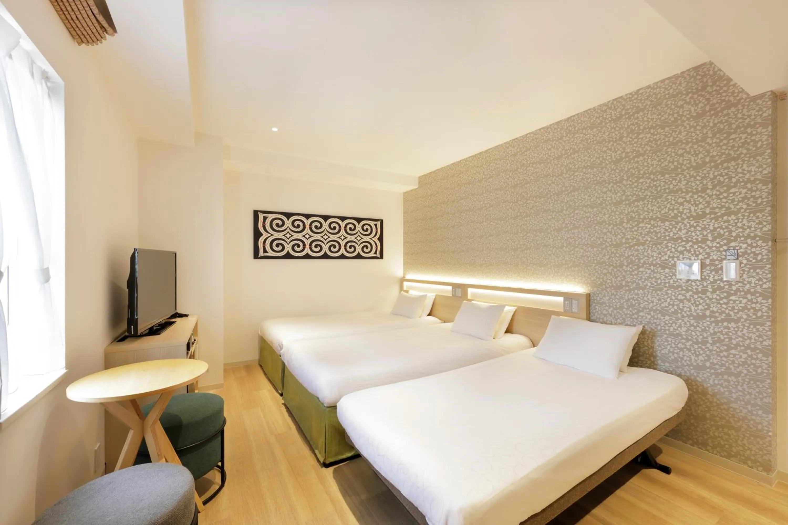 Family triple room in karaksa hotel Sapporo