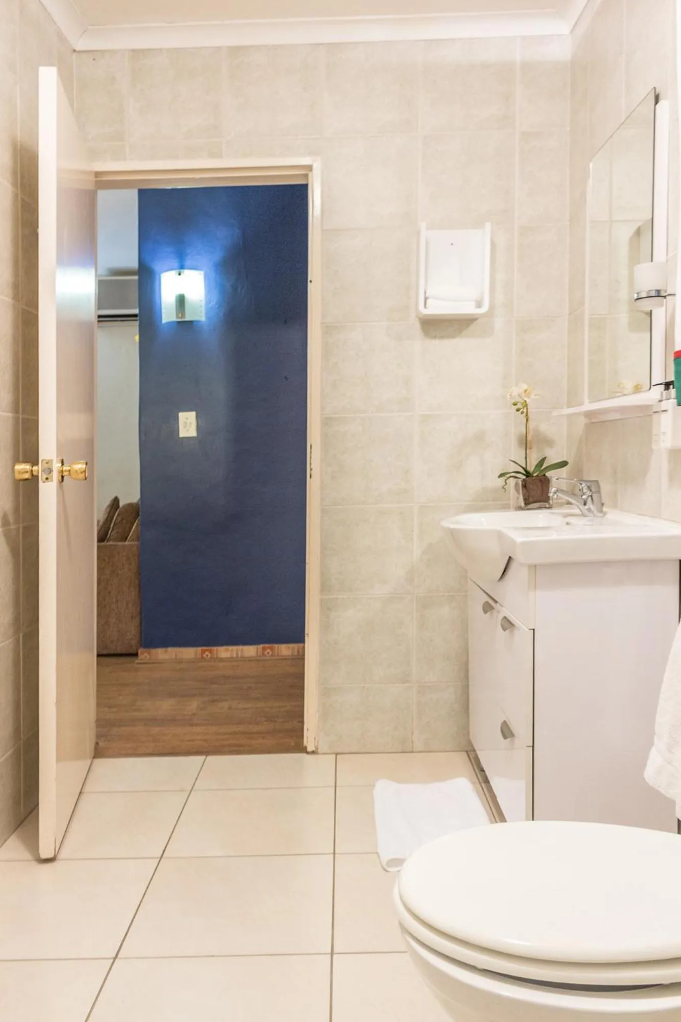 Comfort Triple Room with Shower - single occupancy in Thatchfoord Lodge