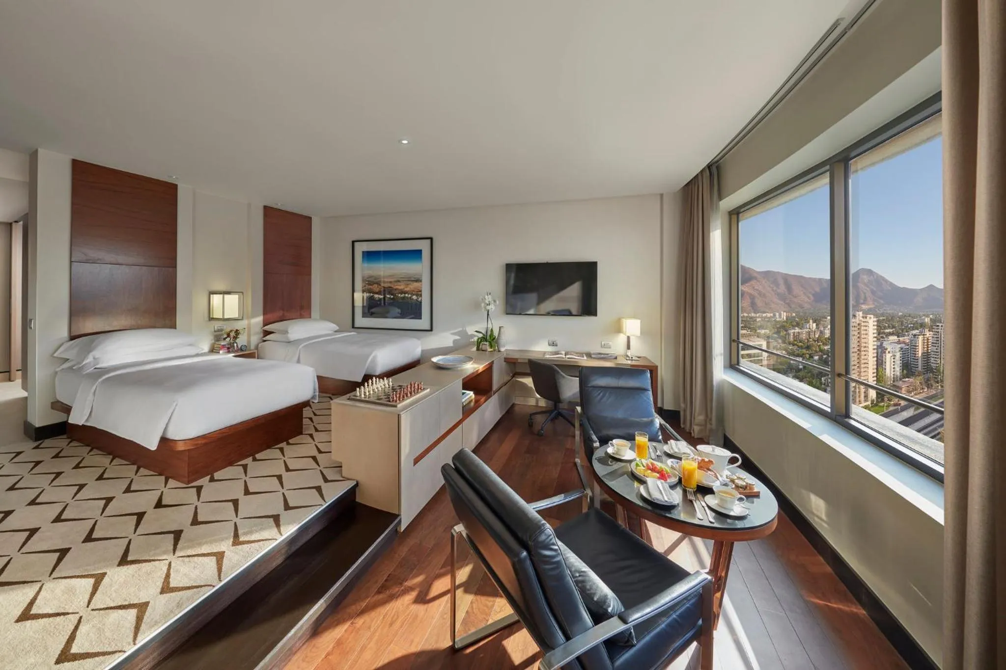 Club Room Twin in Mandarin Oriental, Santiago