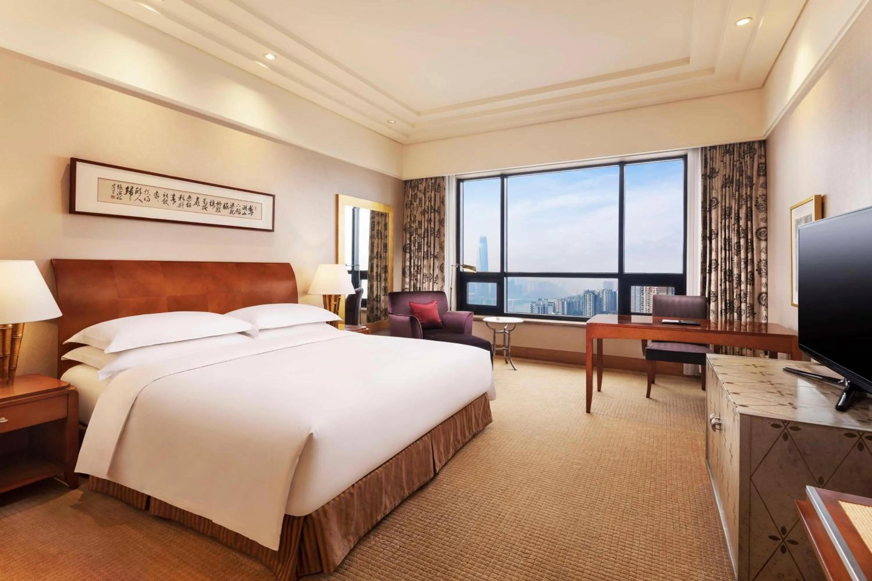 Executive King Room in Hilton Chongqing