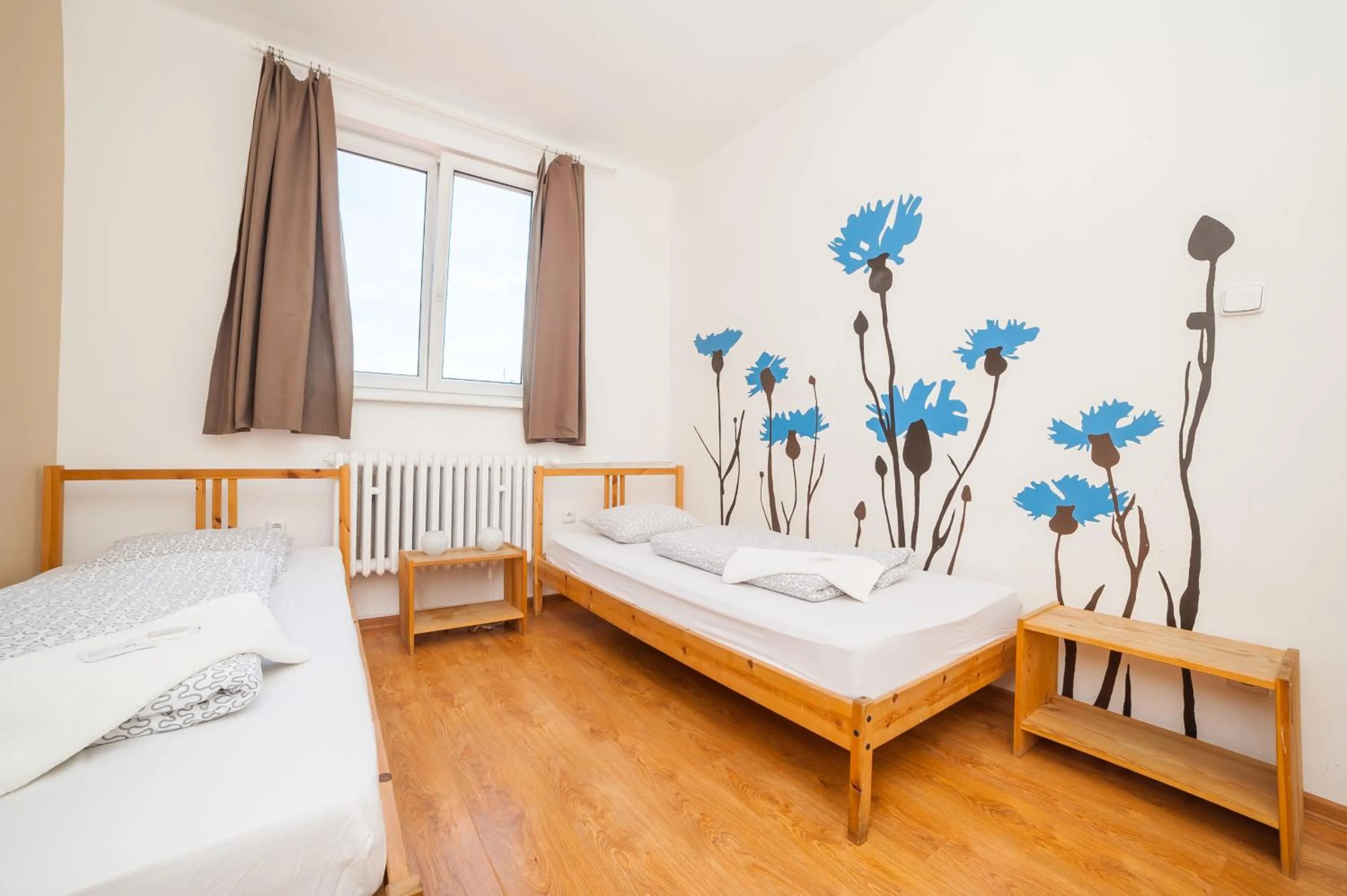 Two-Bedroom Apartment in Patio Hostel