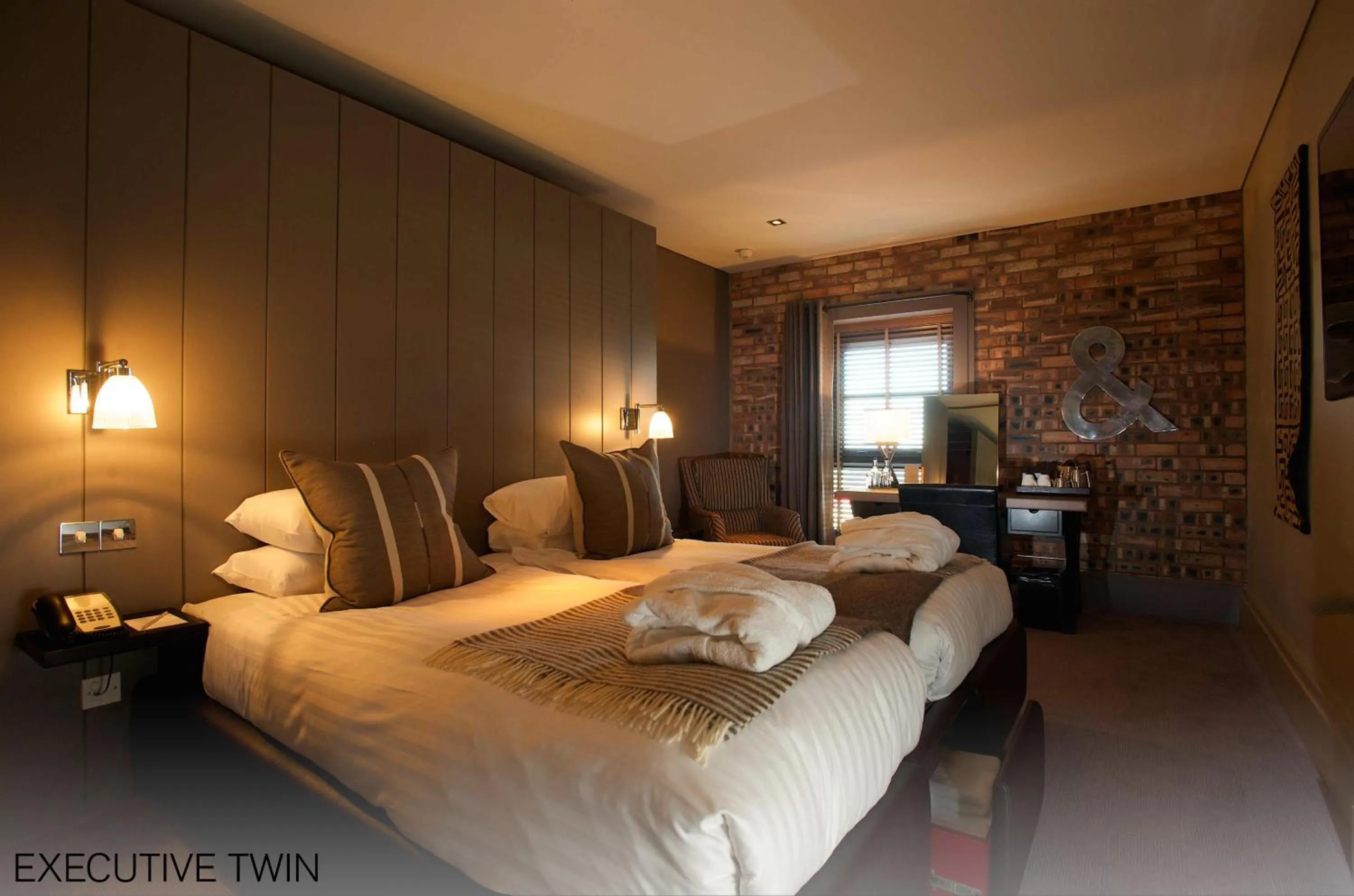 Executive Twin Room in Dakota Edinburgh
