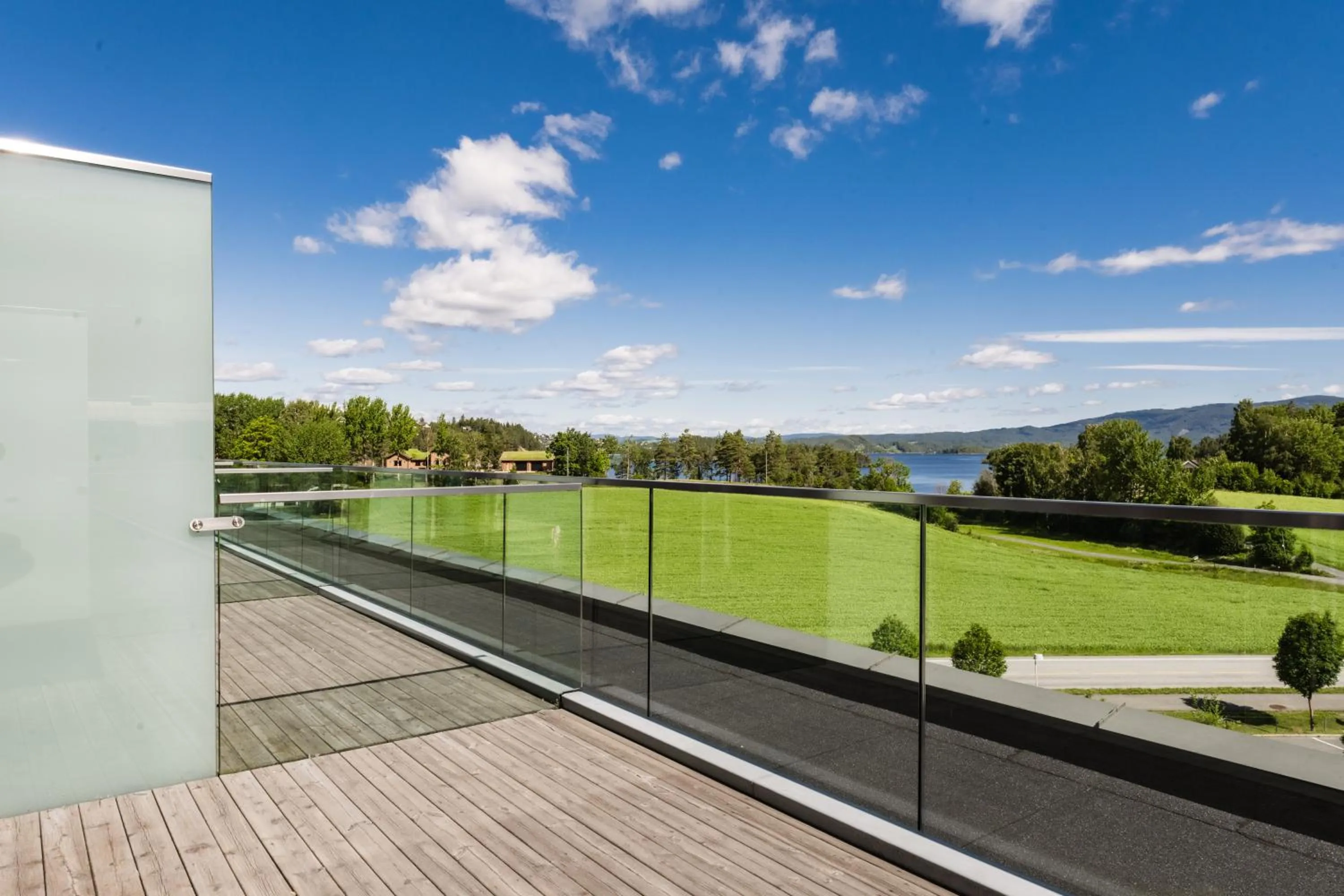 Double Room with Balcony and Sea View in Sundvolden Hotel