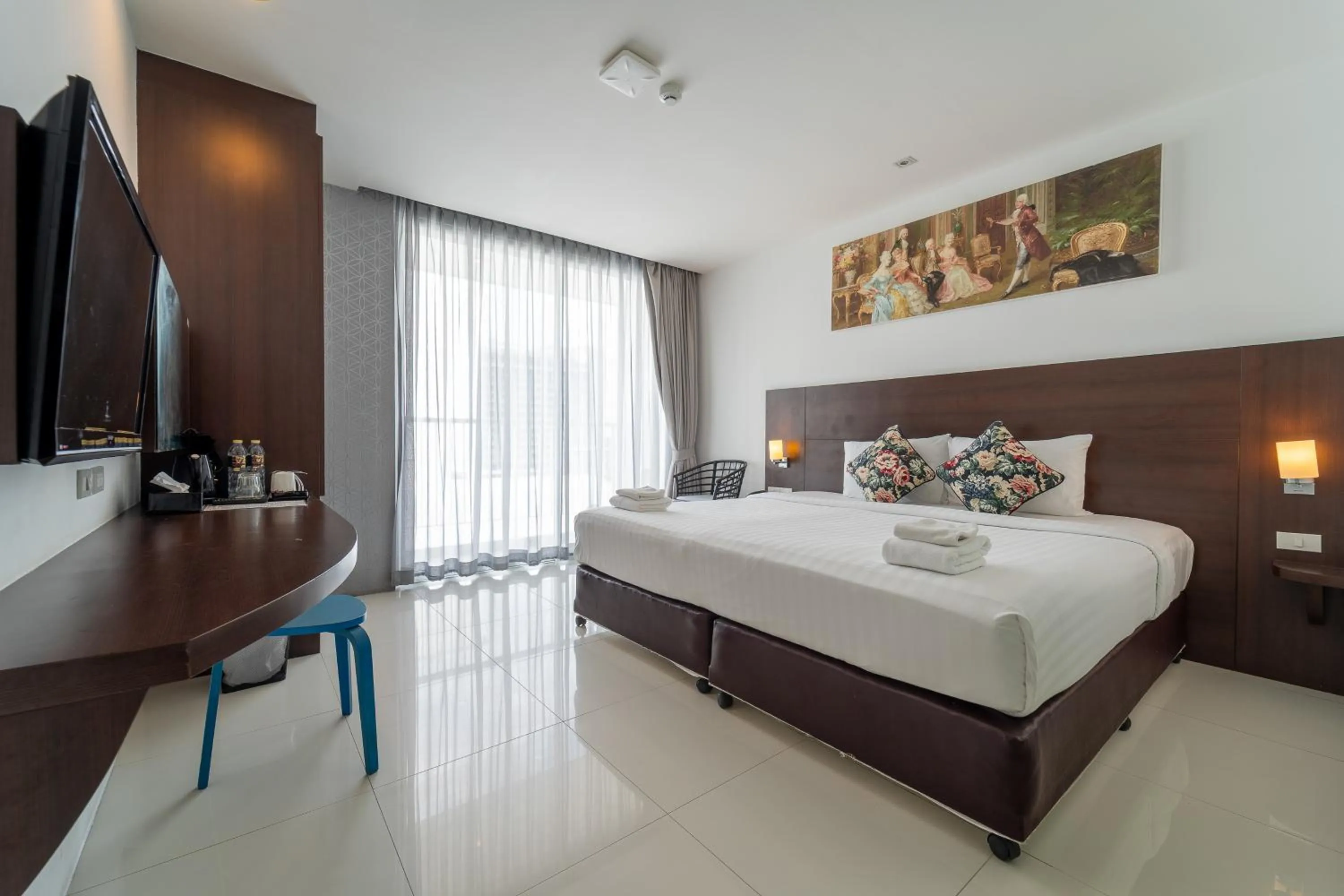 Deluxe Double or Twin Room with City View in Rodina Beach Hotel