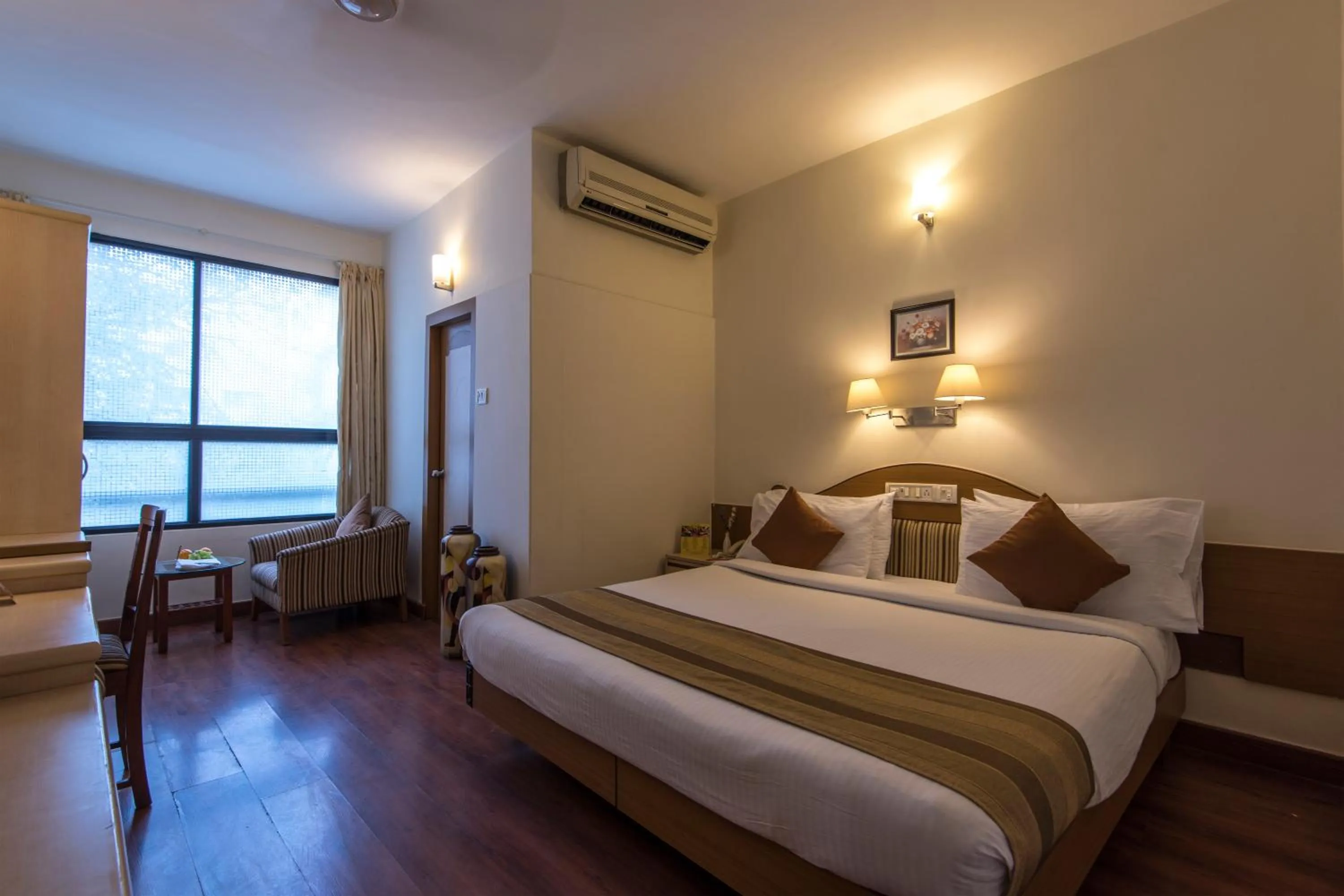 Deluxe Double or Twin Bed - single occupancy in Hotel Park Central Koregaon Park