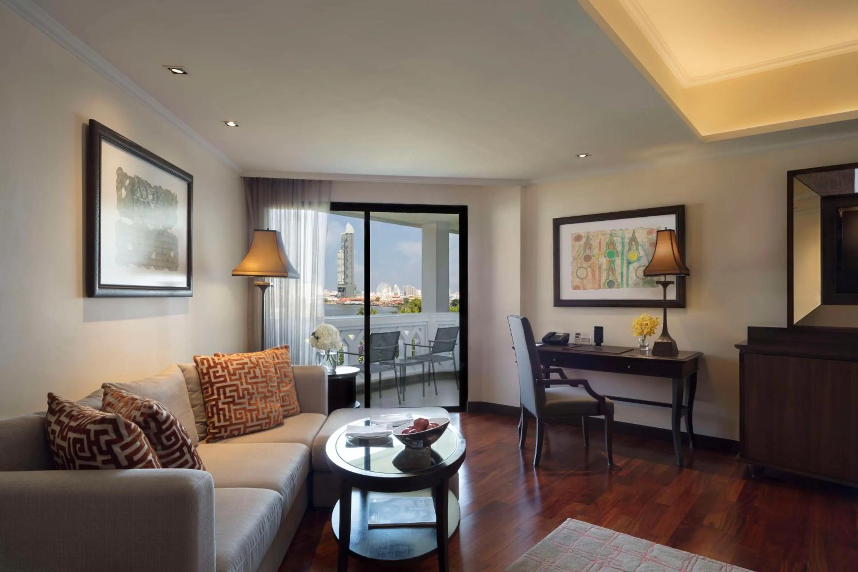 Junior River View Suite  in Anantara Riverside Bangkok Resort