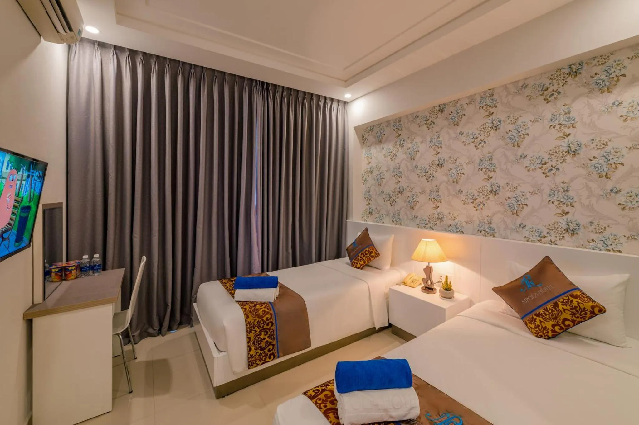 Twin Room in Nipola Hotel - Chợ Đêm Dương Đông Phú Quốc