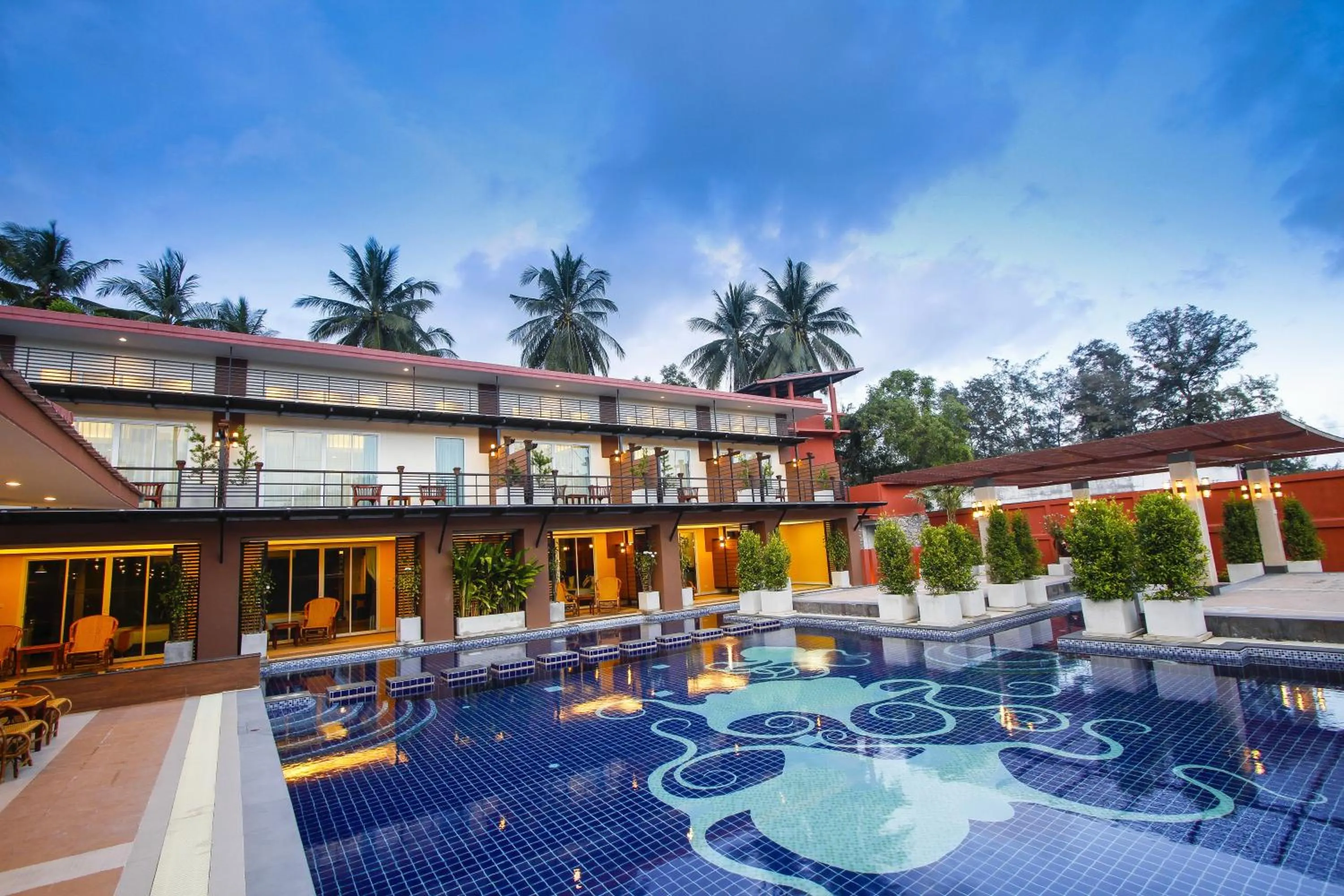Deluxe Twin Room with Pool Access in Baan Grood Arcadia Resort & Spa