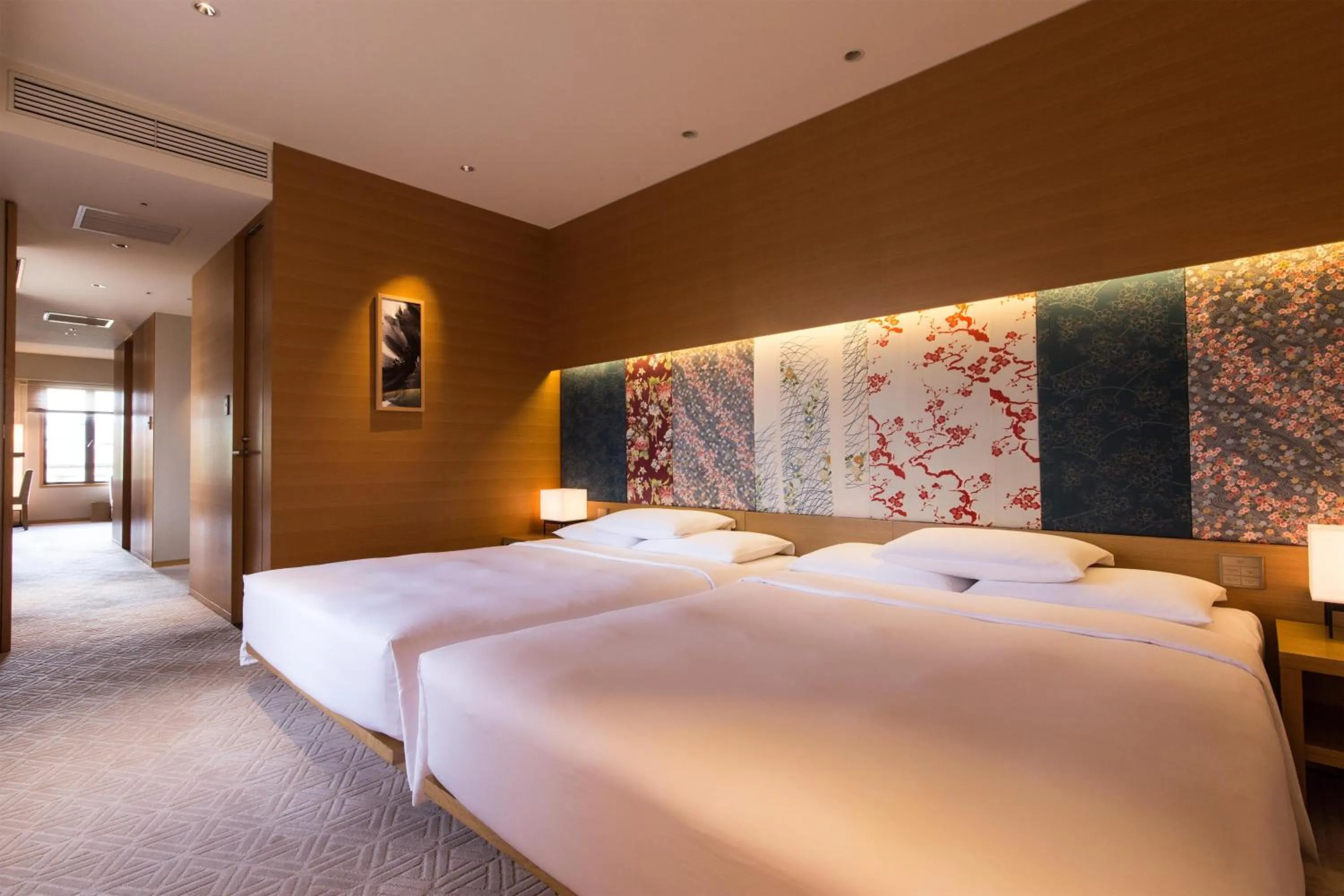 Deluxe Corner Room with Two Queen Beds in Hyatt Regency Kyoto