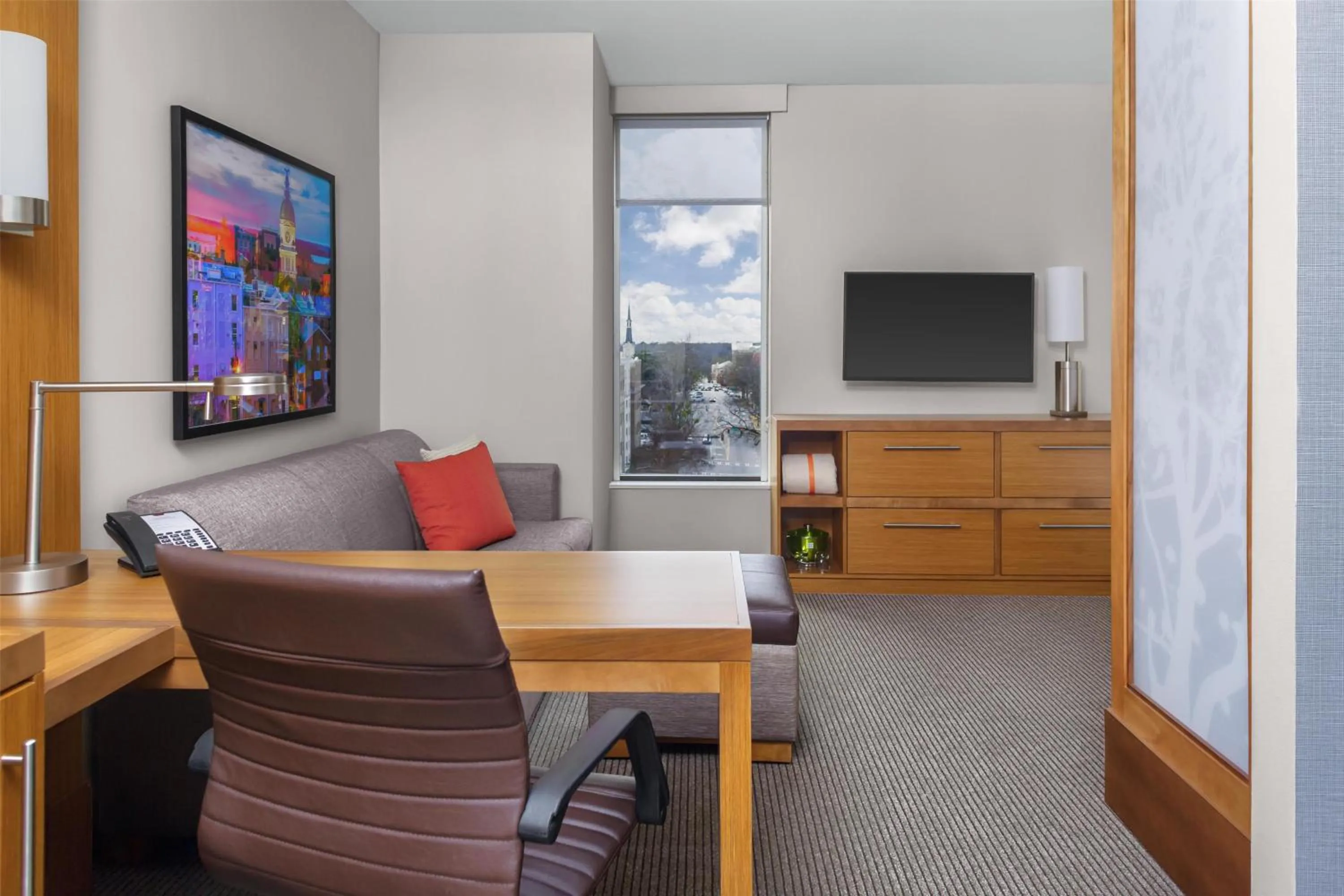 King Room with Sofa Bed in Hyatt Place Athens Downtown