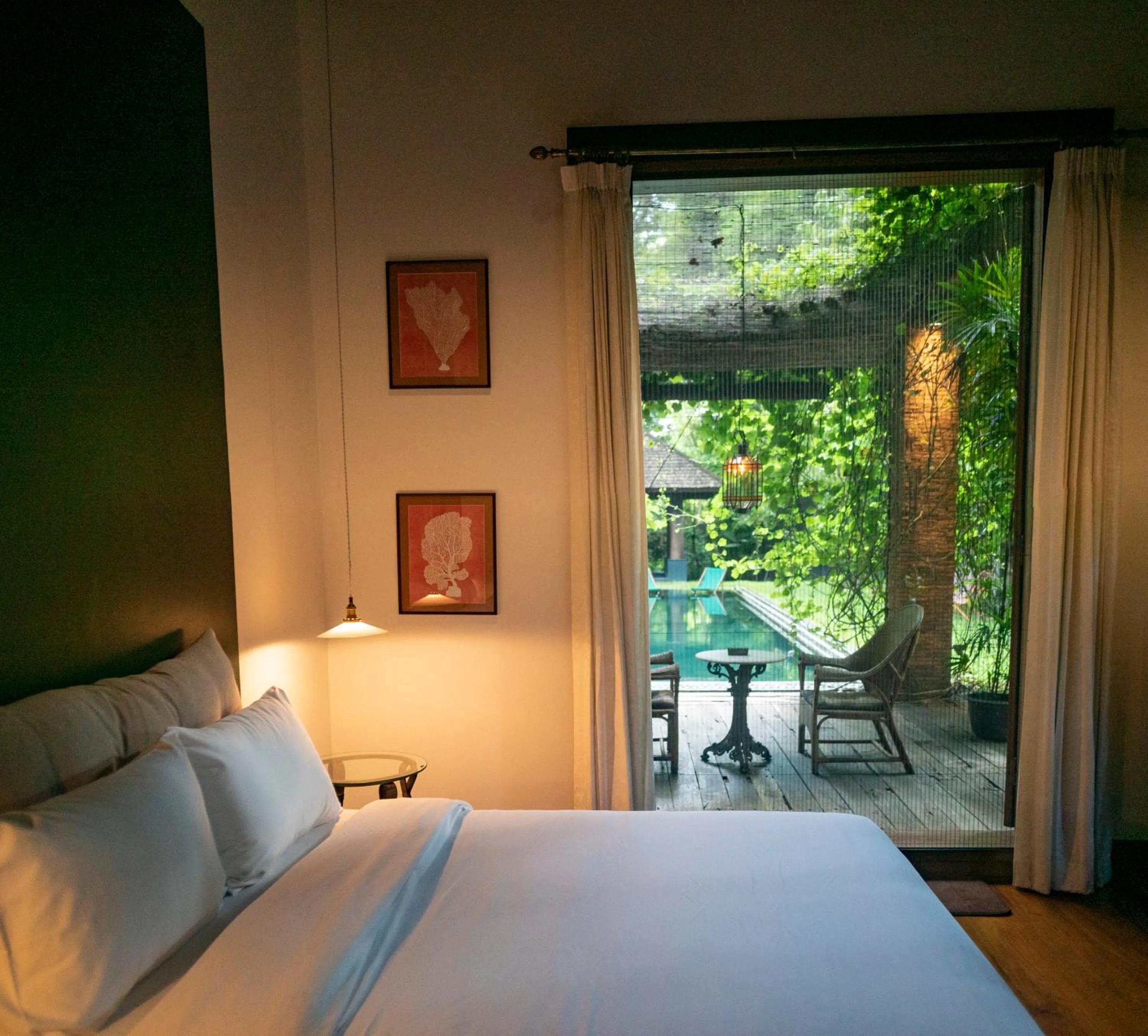 Suite with Pool View - single occupancy in Chandra Residence