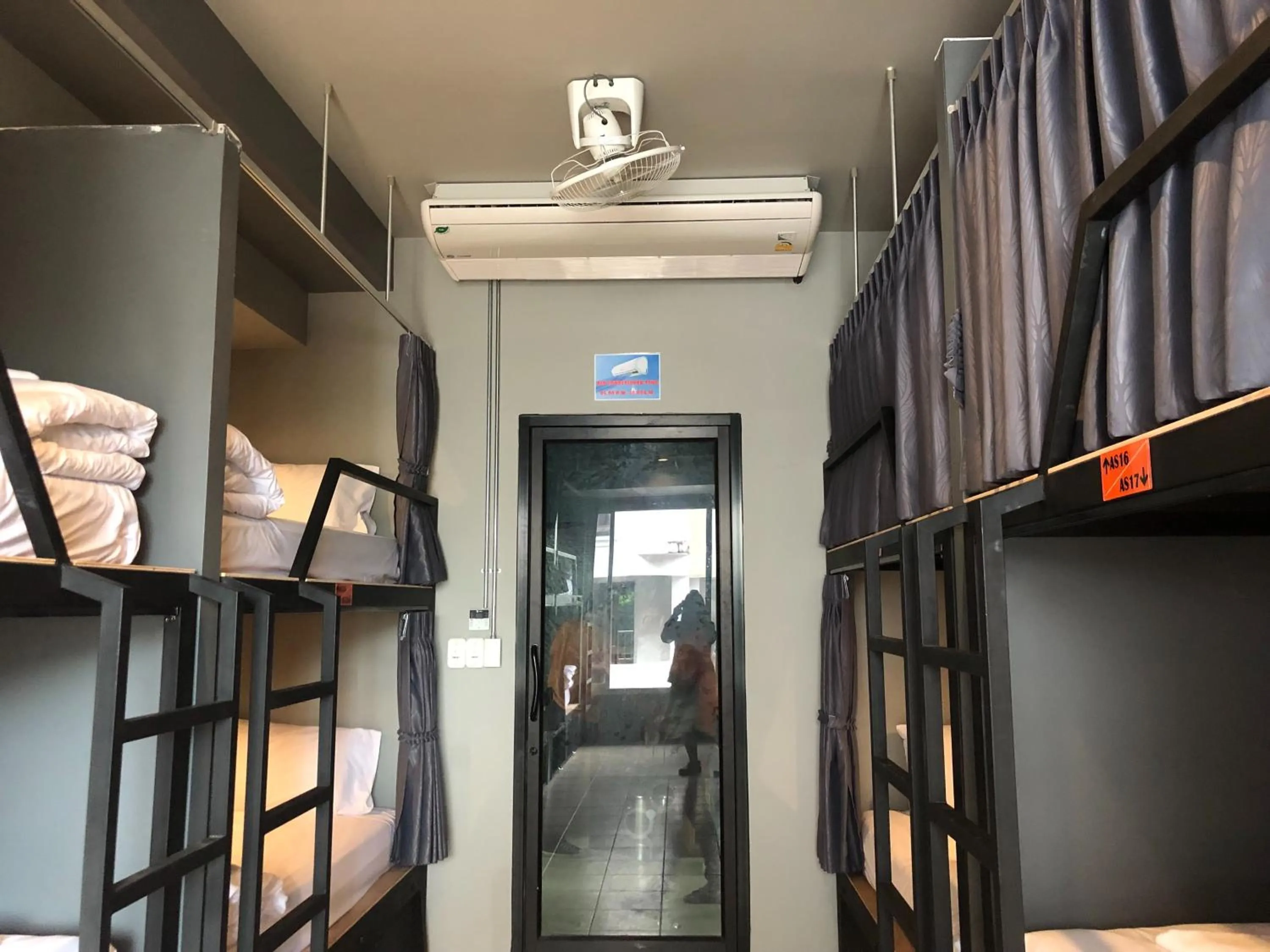 Bed in 12-Bed Male Dormitory Room in Aonang Sunset Hotel - SHA Extra Plus