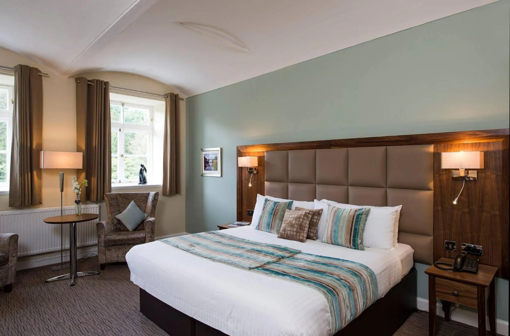 Deluxe Double Room - single occupancy in New Lanark Mill Hotel