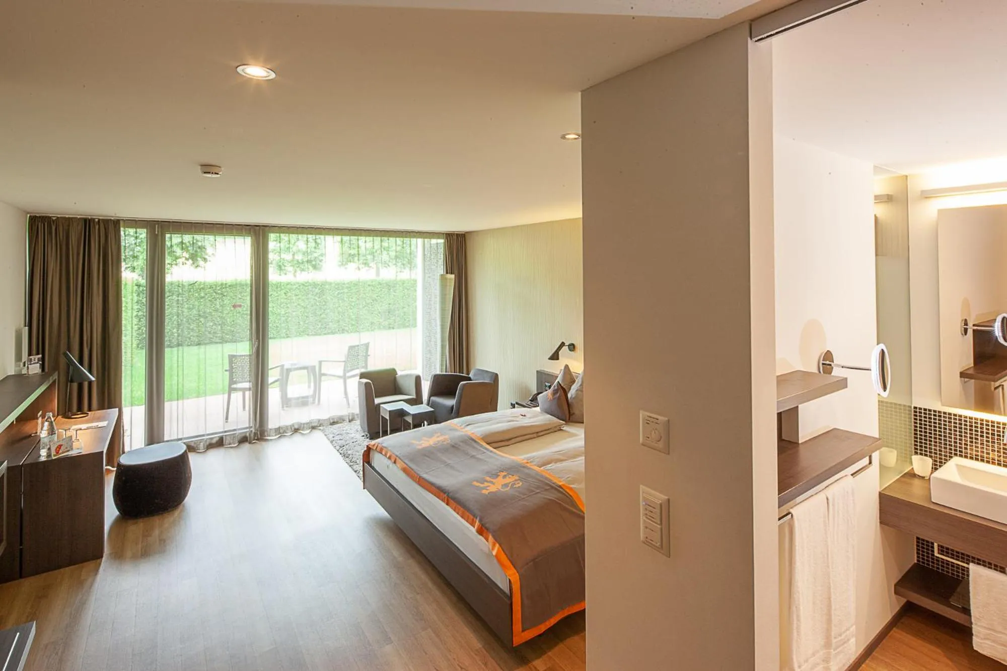 Double Room Garden in Wellnesshotel Golfpanorama