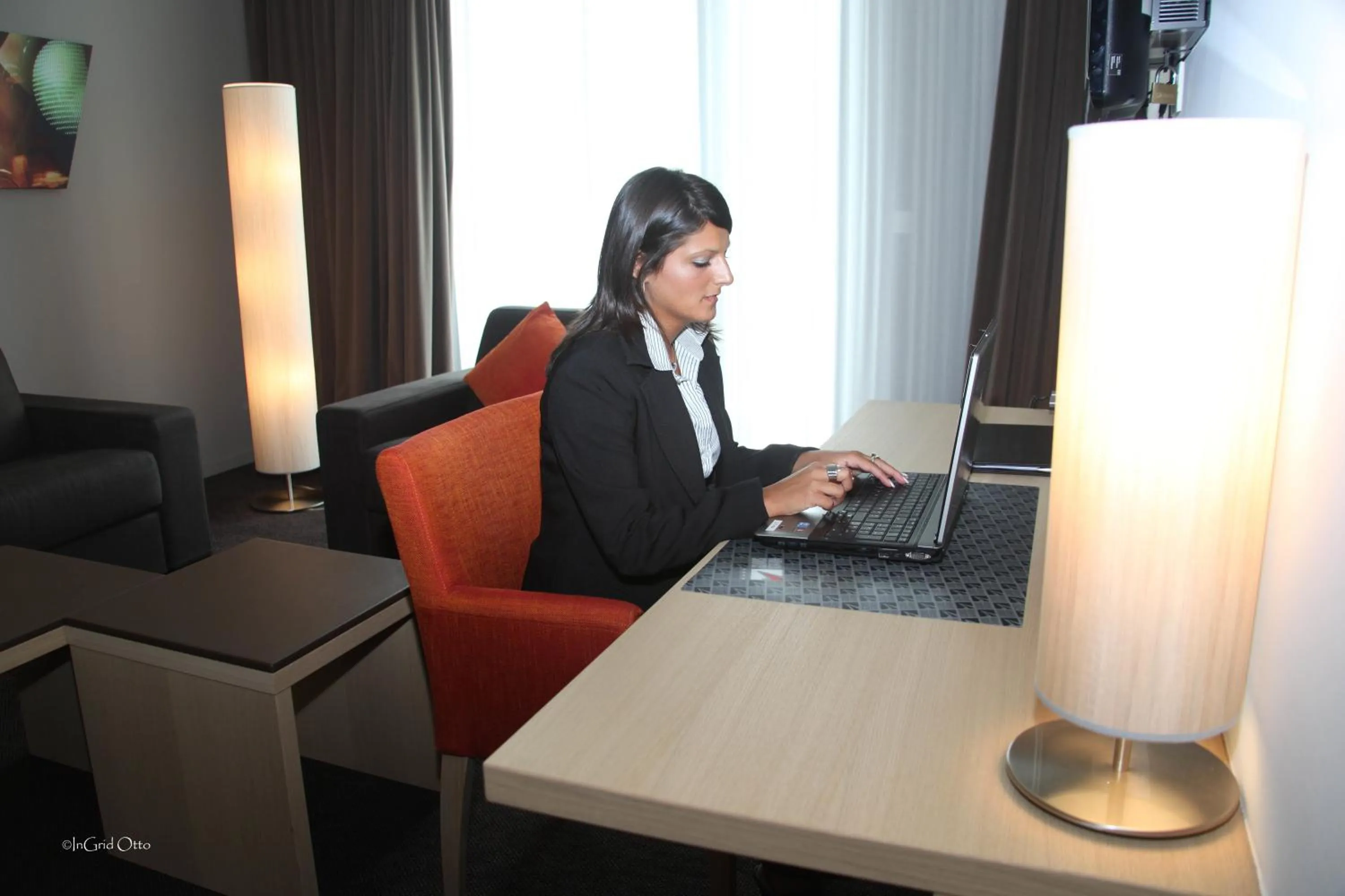 Twin Room with Shower in Hotel de la Source