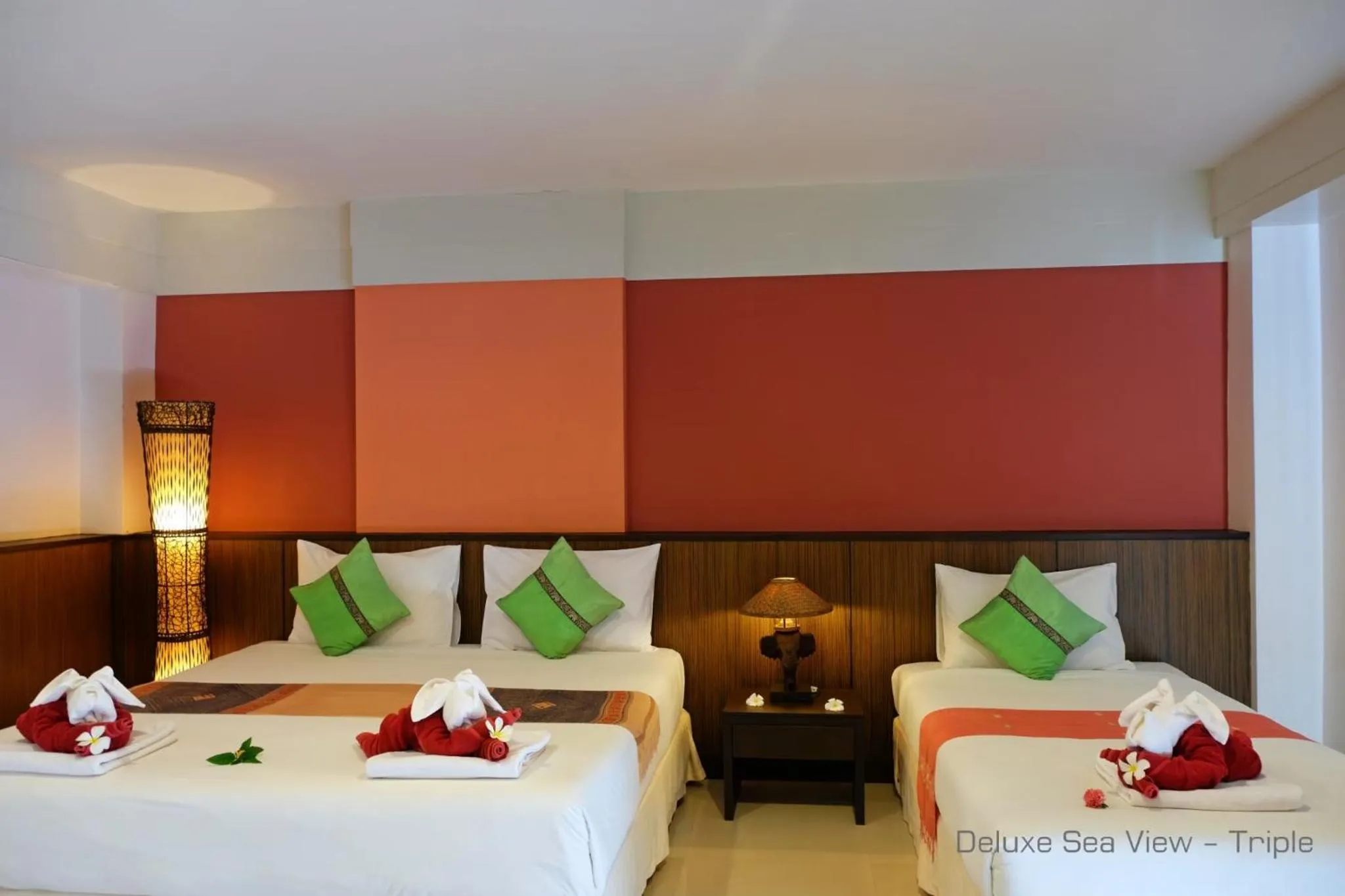 Triple Room with Terrace in Ananda Lanta Resort - SHA Extra Plus
