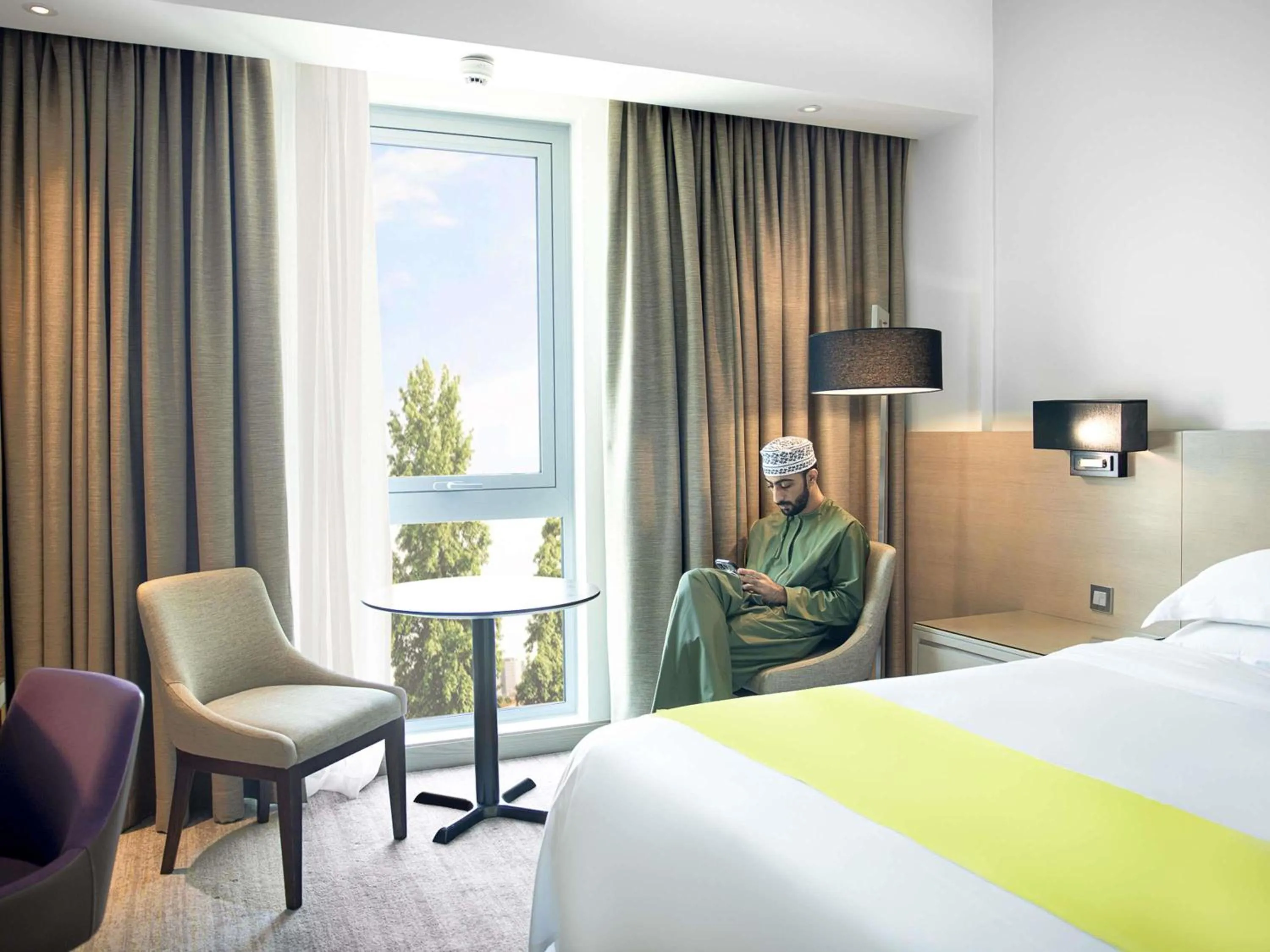 Superior King Room in Novotel Muscat Airport