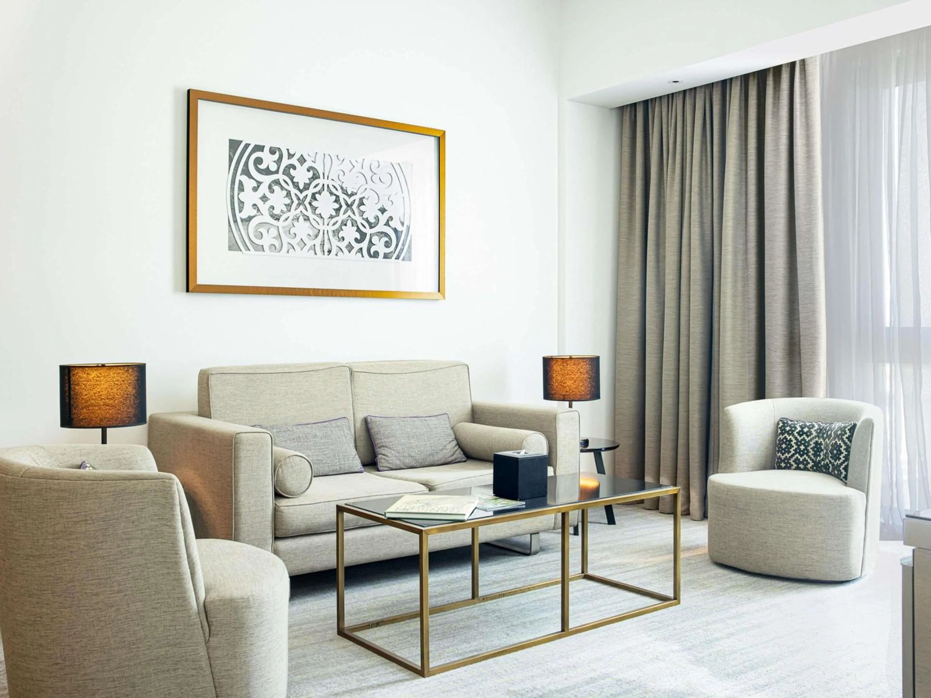 Deluxe Suite in Novotel Muscat Airport