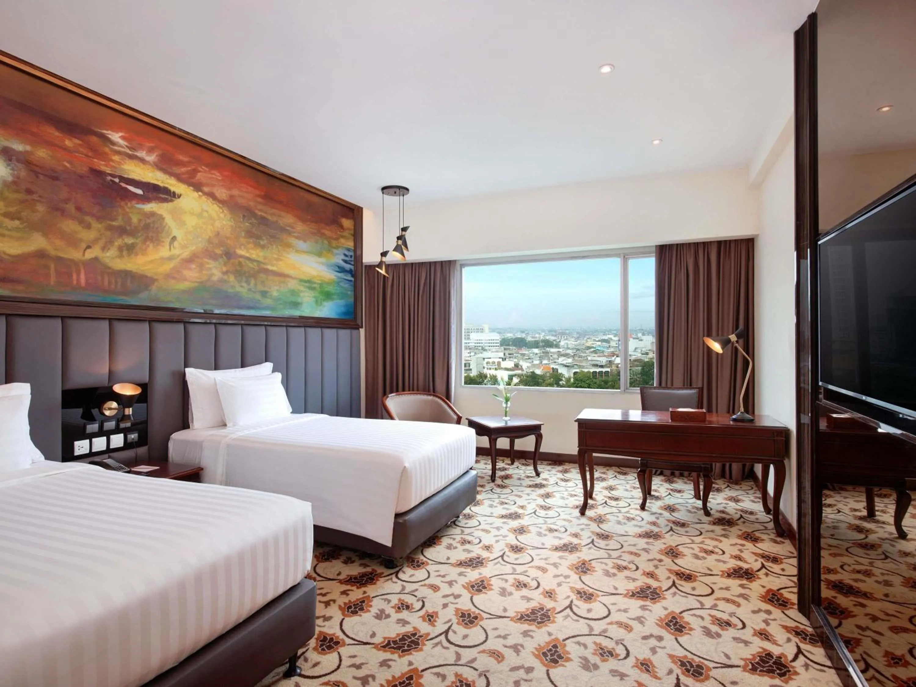 Deluxe Room Twin Beds in Grand Mercure Medan Angkasa