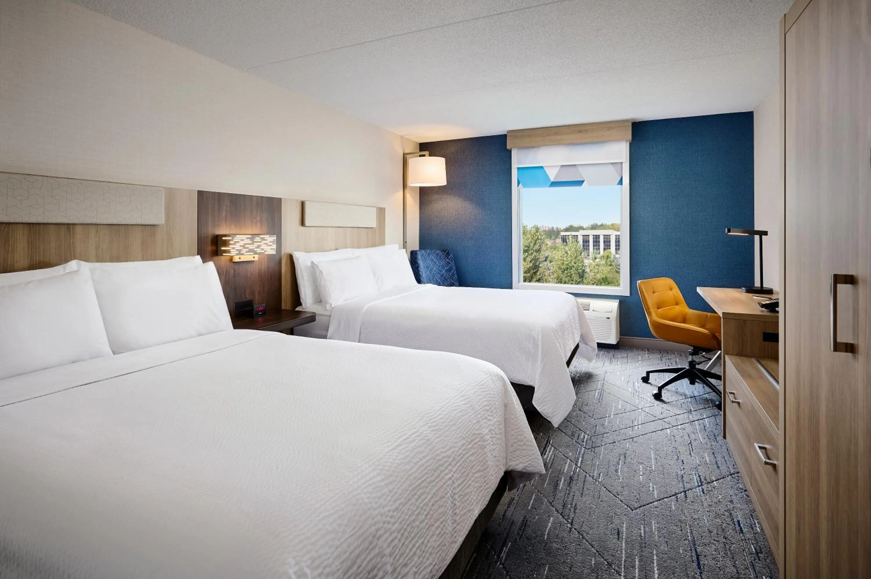 Queen Room with Two Queen Beds - Hearing Accessible/Non-Smoking in Holiday Inn Express & Suites Kitchener Southeast by IHG