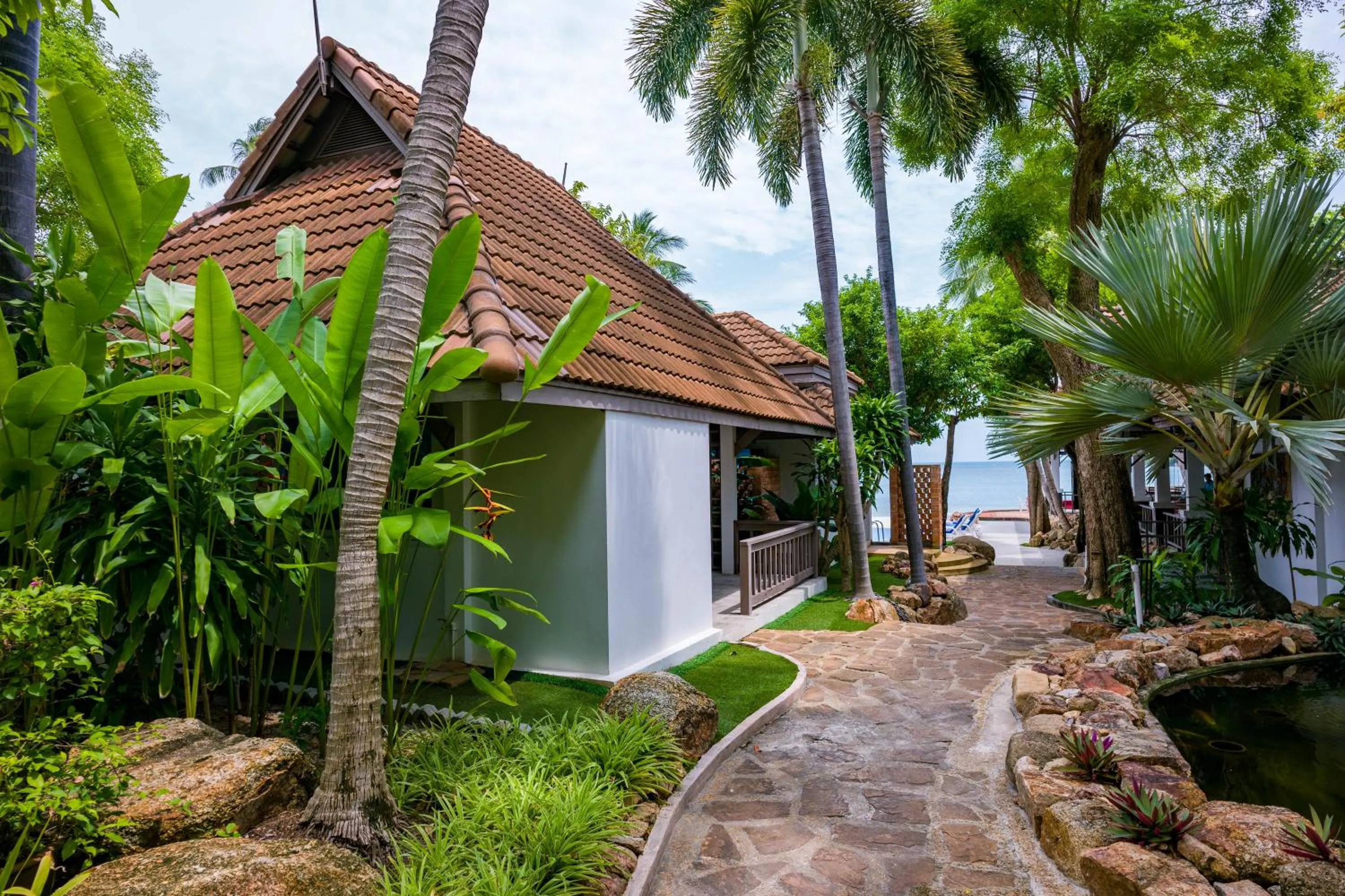 Deluxe Villa Partial View in Samui Natien Resort