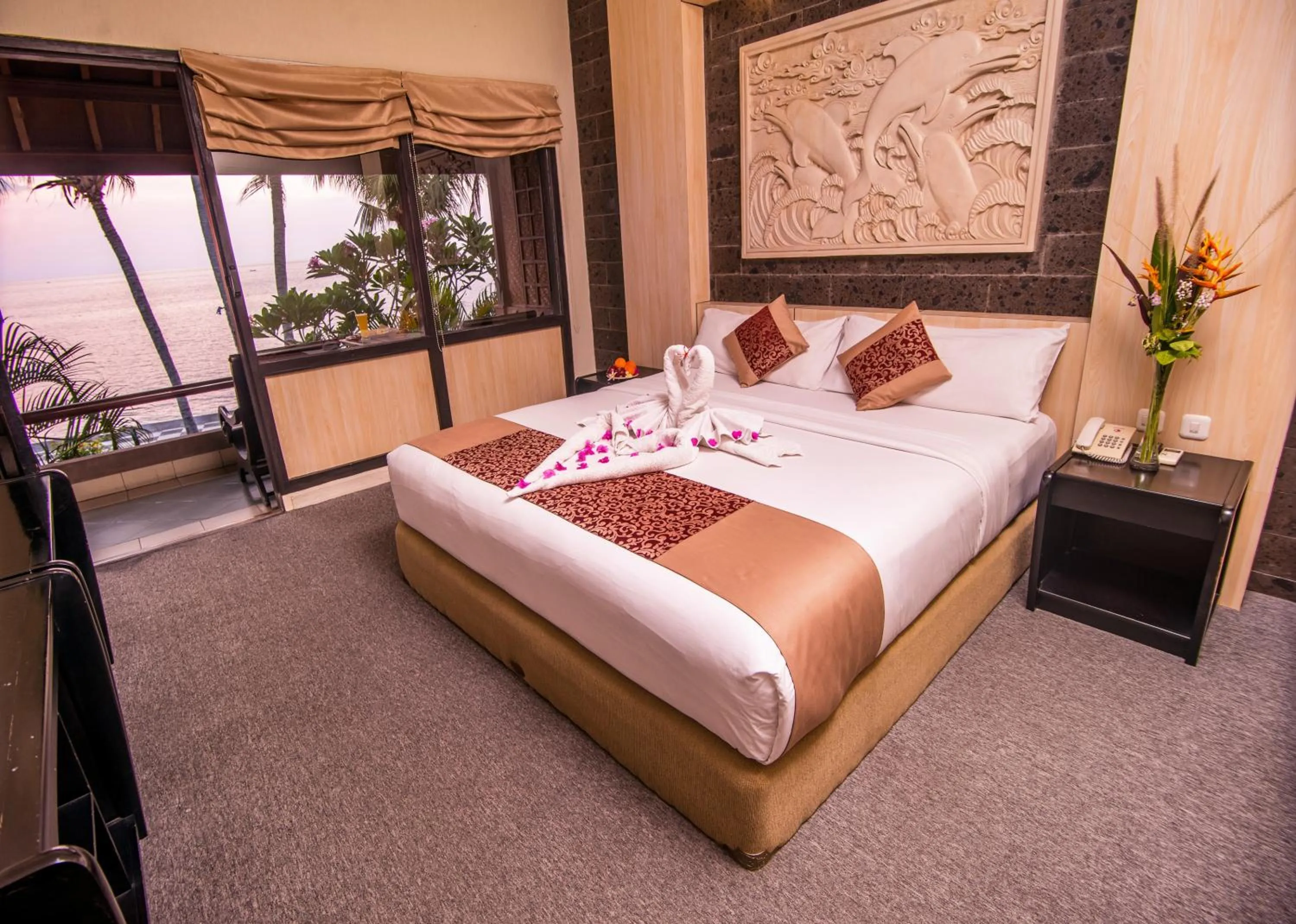 Superior Double or Twin Room with Sea View in Nugraha Lovina Seaview Resort & Spa
