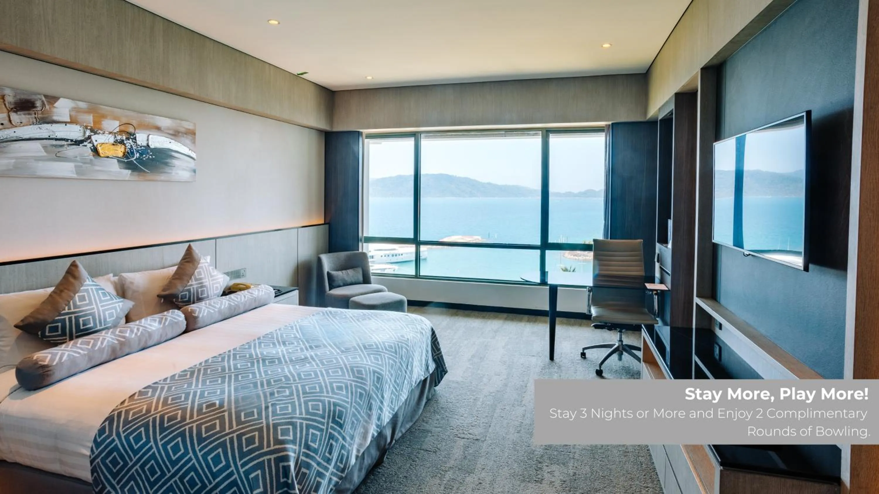 Deluxe Sea View King in The Pacific Sutera Hotel