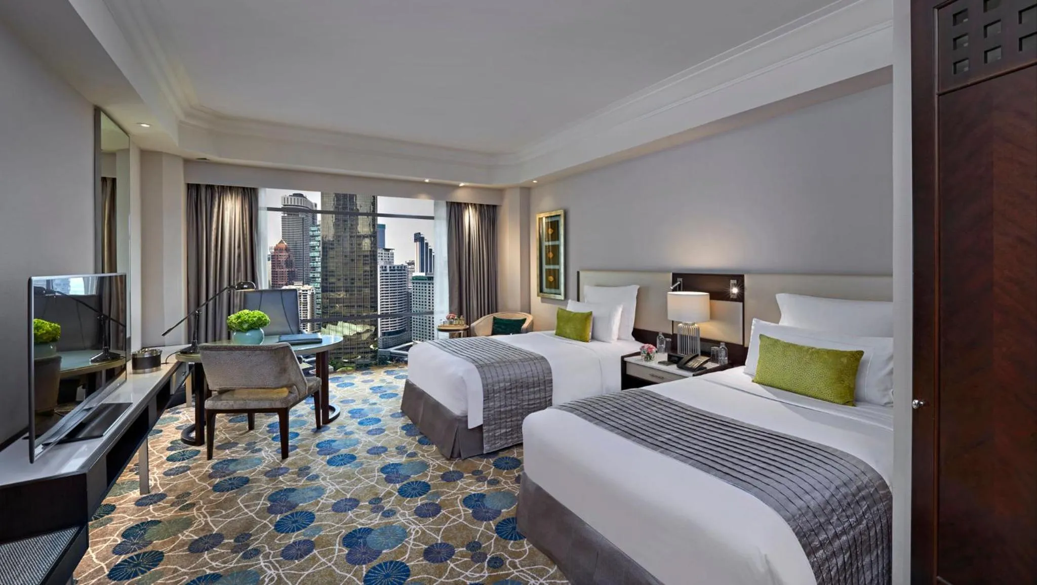 Deluxe Twin Room with City View in Mandarin Oriental, Kuala Lumpur