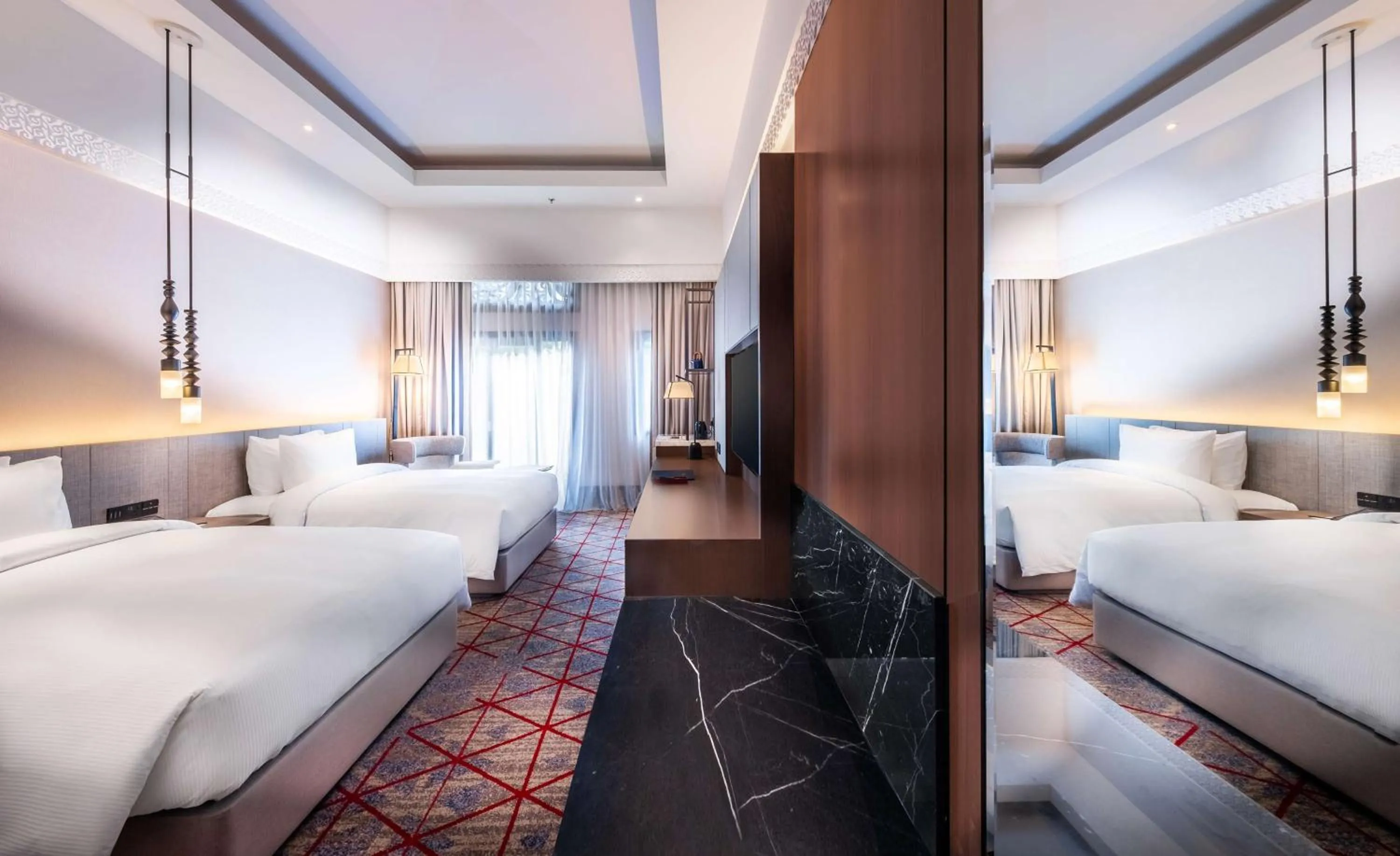 Deluxe Twin Room in DoubleTree by Hilton Putrajaya Lakeside